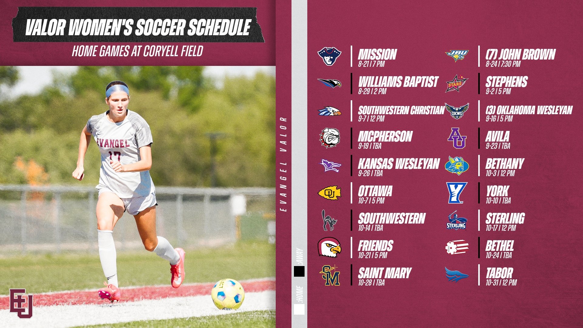 2026 WSOC Schedule Release