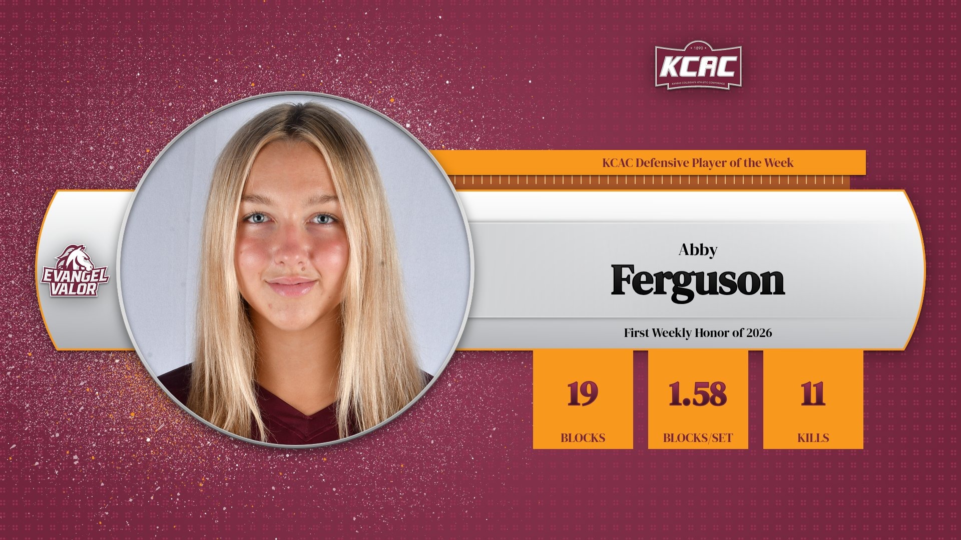 KCAC POTW VB #1 2026