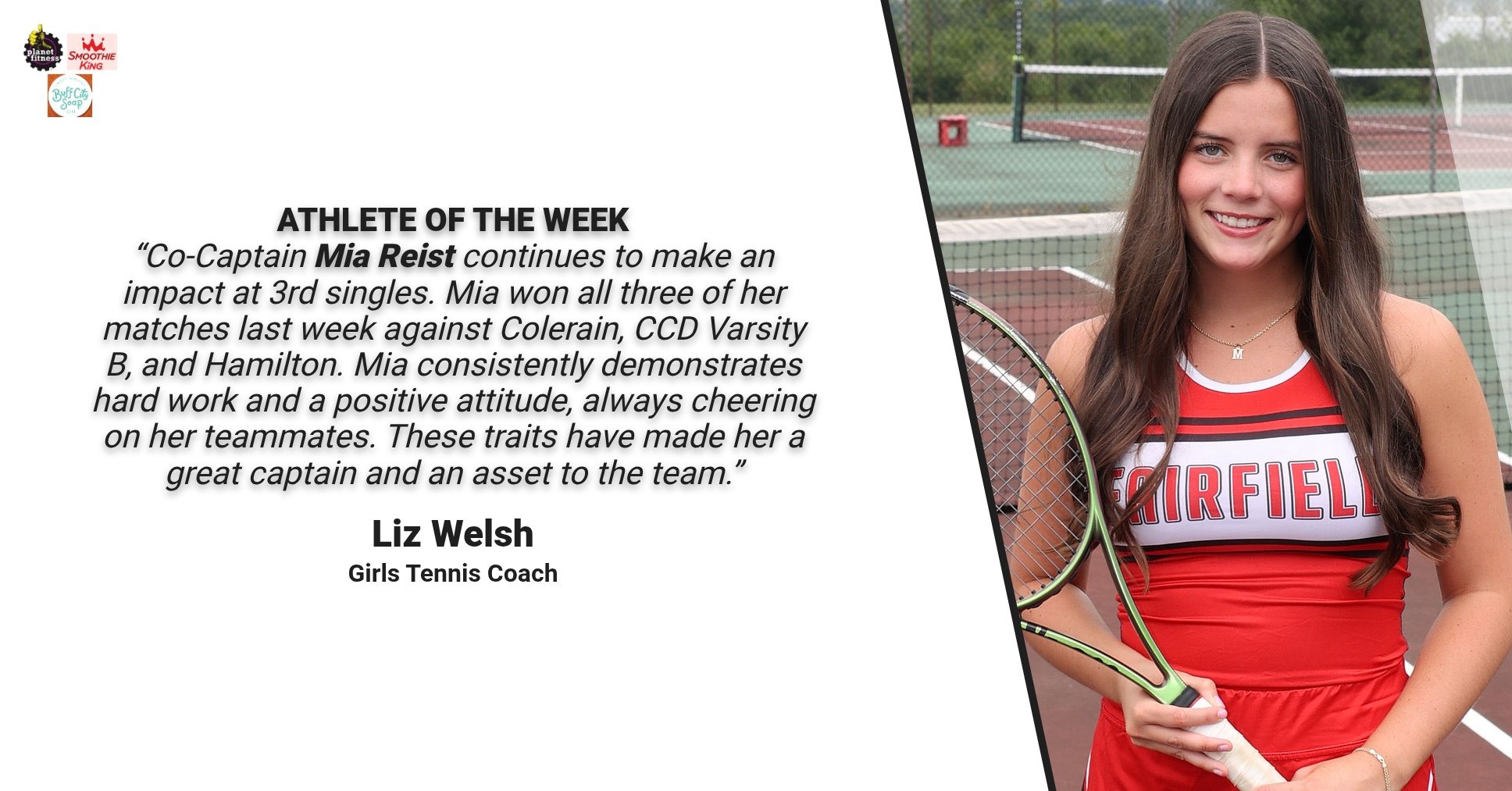 Female AOTW-Reist