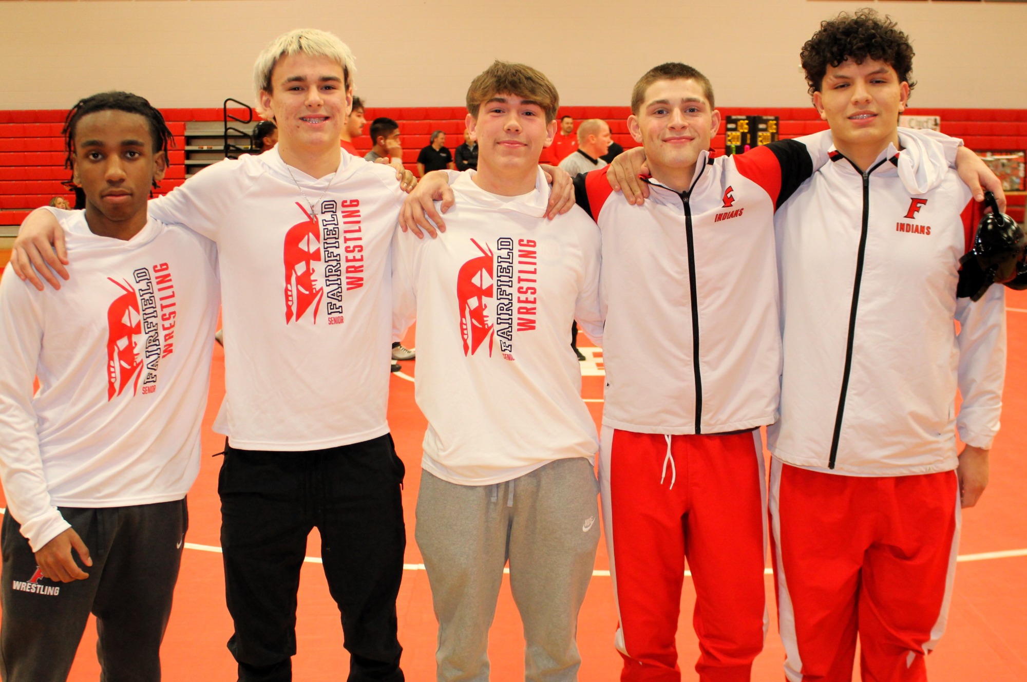 2025-26 Boys Wrestling Senior Night