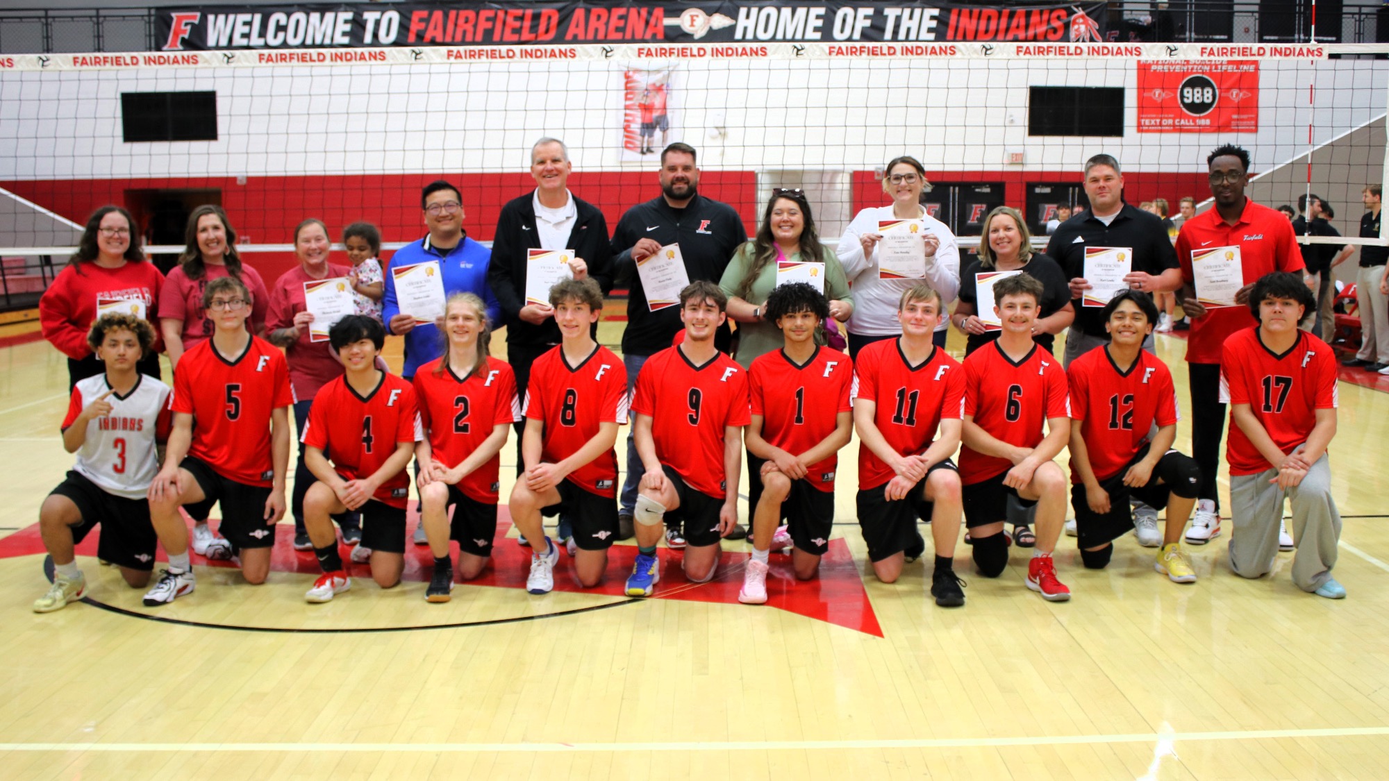 Volleyball Teacher Appreciation Night