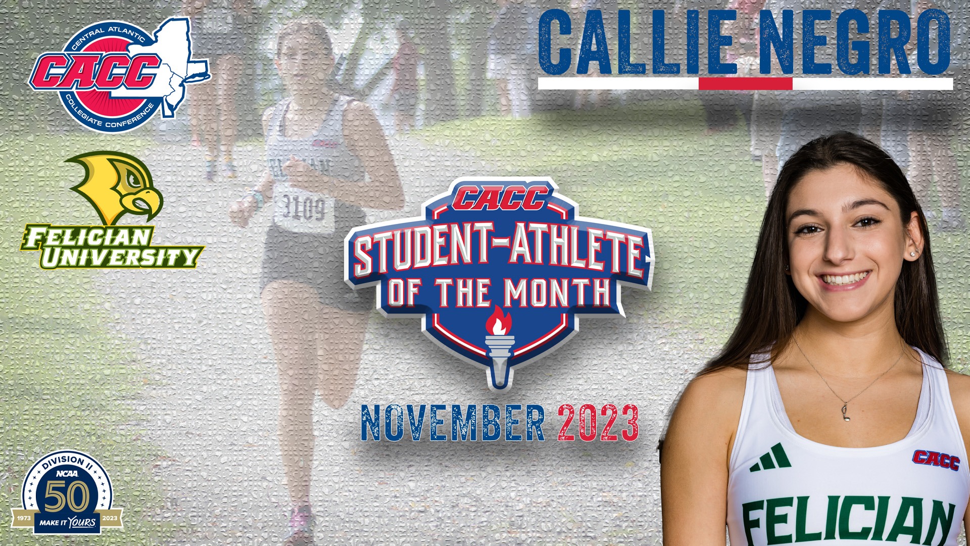 Negro CACC Student Athlete of the Month - Nov. 2023