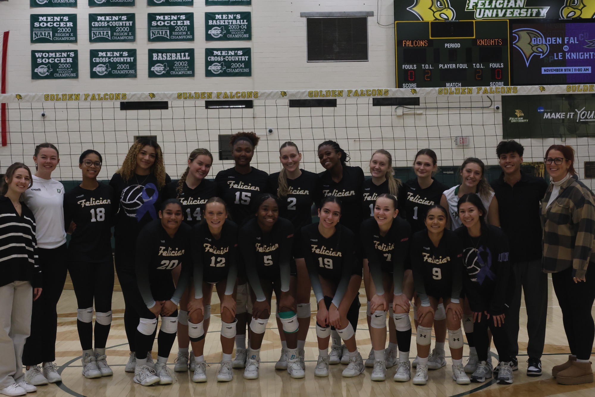 2025 Women's Volleyball Team Photo