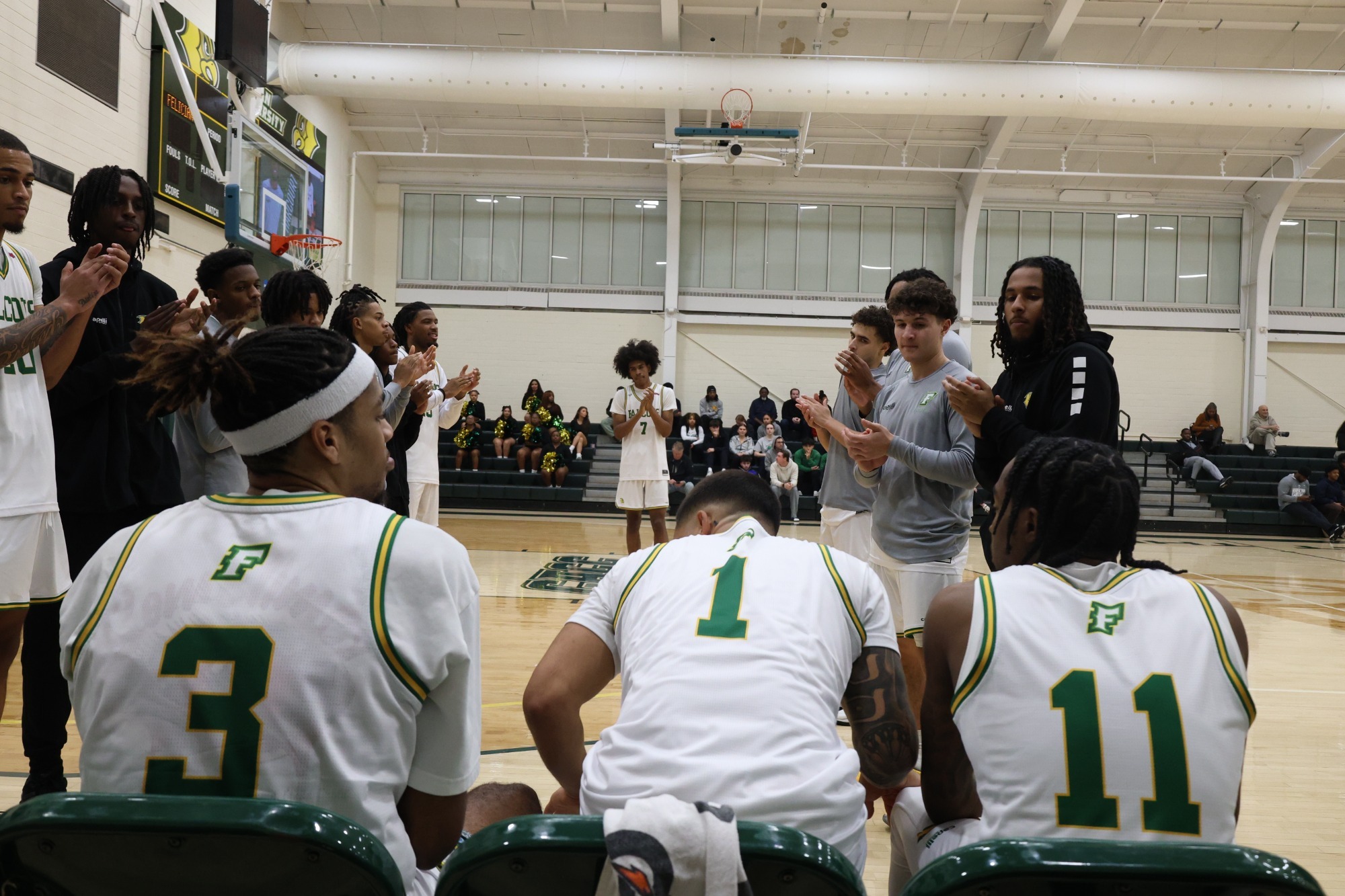 Hutchins, Pullock, and Anderson Pregame Starting Lineup Announcement