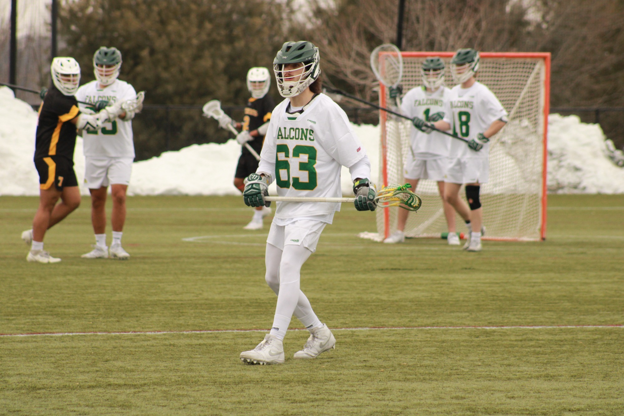 Liam Dunn waiting to defend