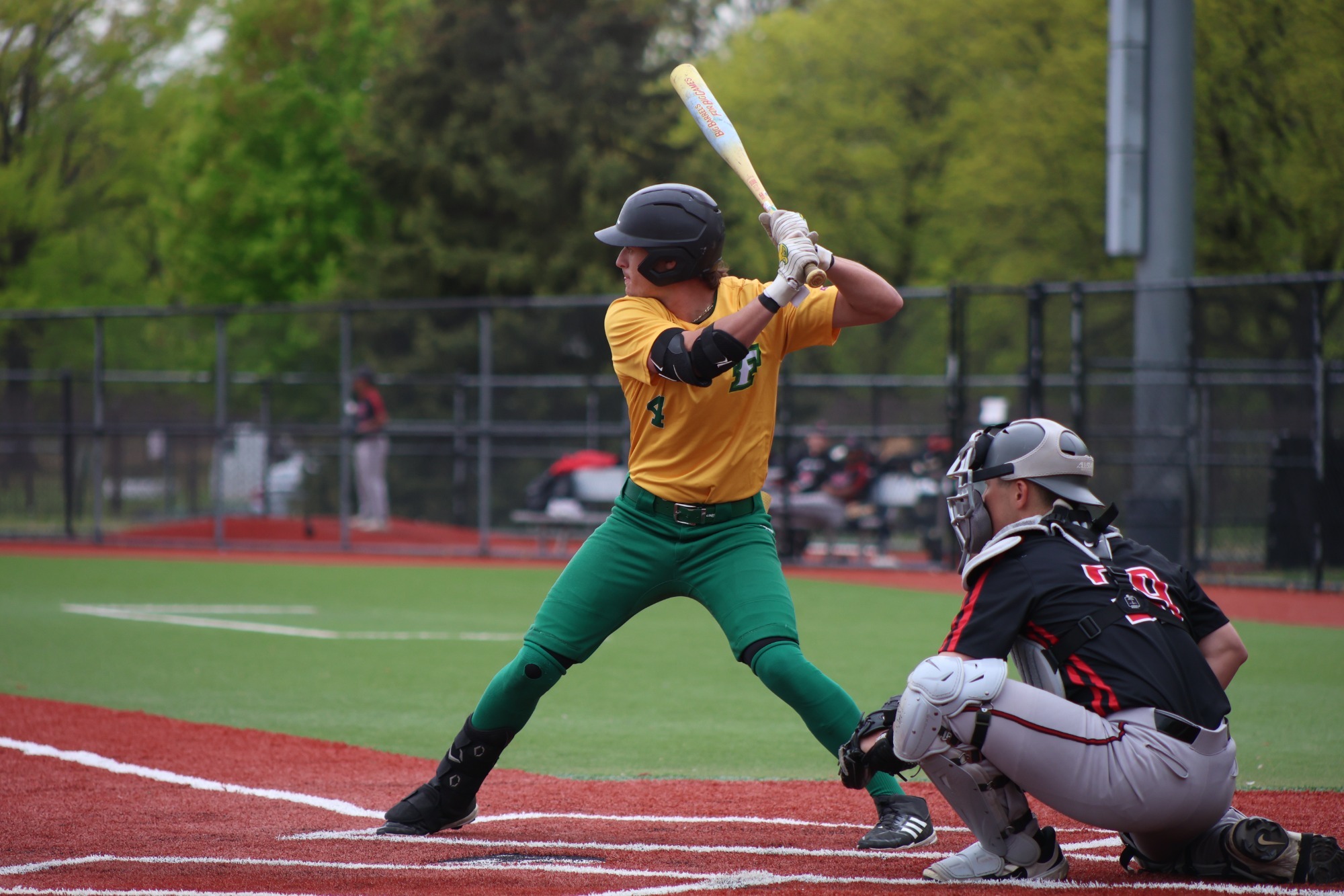 Haiden Walters at the plate.