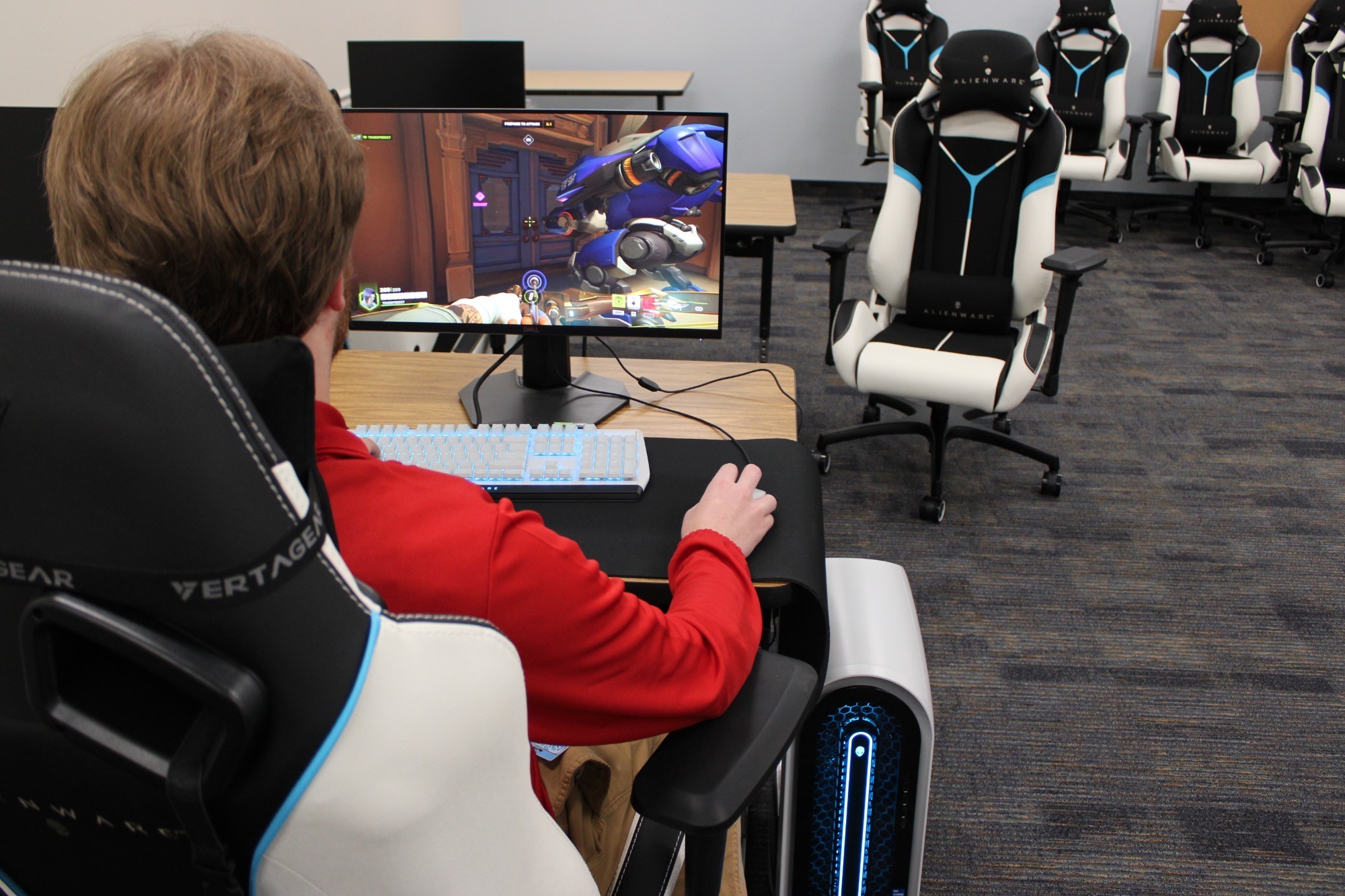 Esports head coach Kyler Grotz