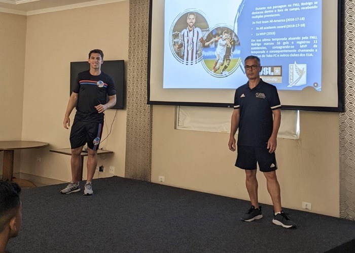 Community Outreach at boys soccer camp on March 29th 2022