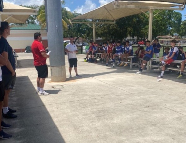 Community Outreach with Exact Soccer Camp