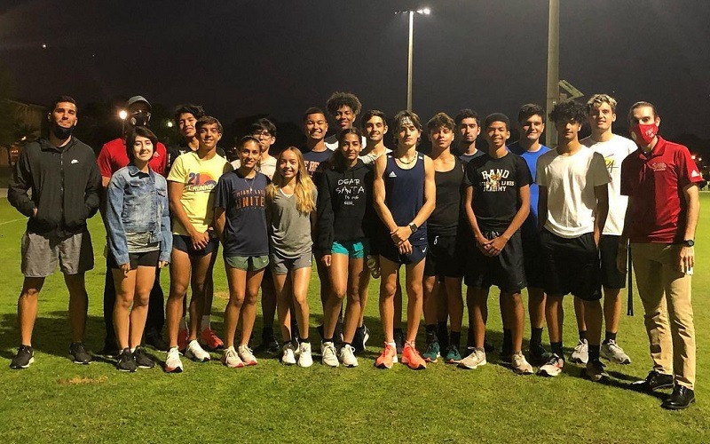 Community Outreach with Mater Lakes Track Team