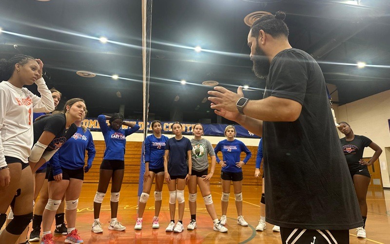 FNU women's volleyball coaches visited Hardee high school on June 10th, 2025_2sm