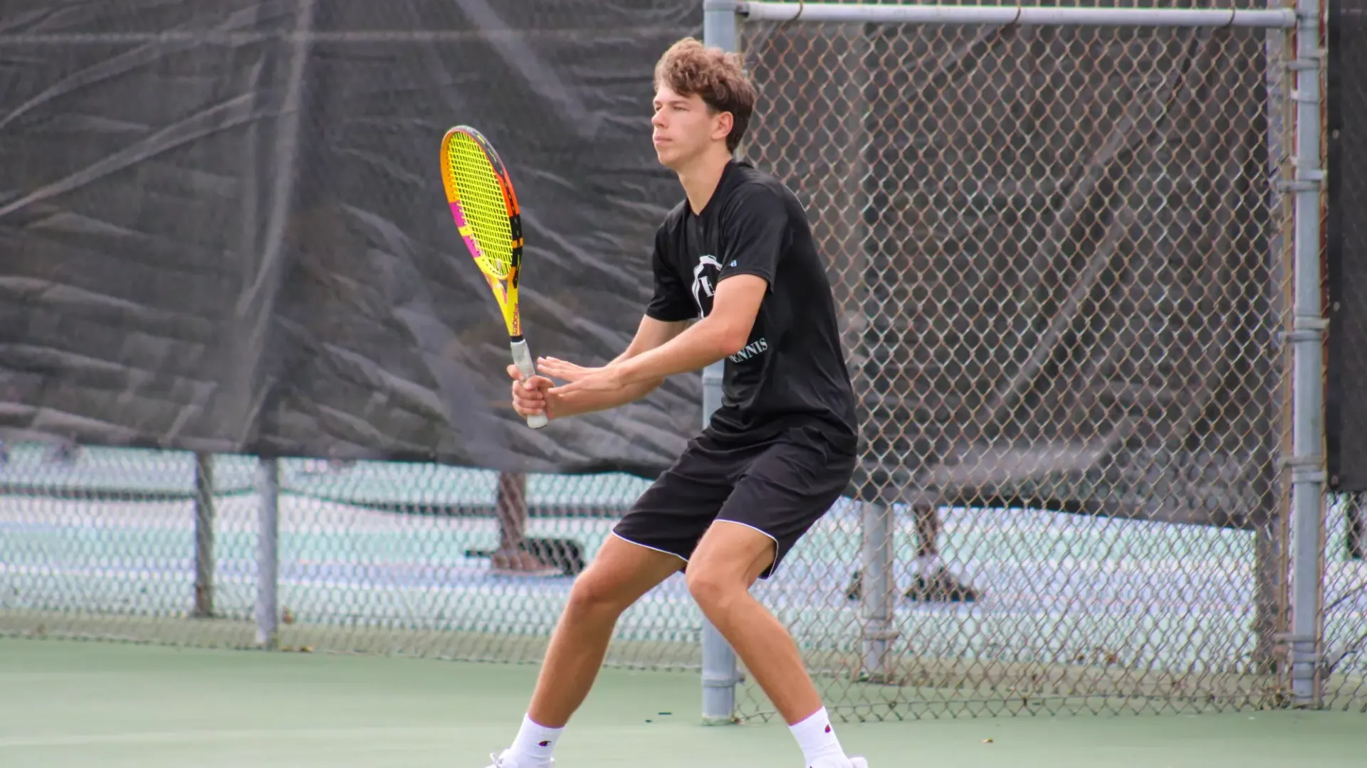 Lukas Nico Kopitzki playing at Goodlet Park
