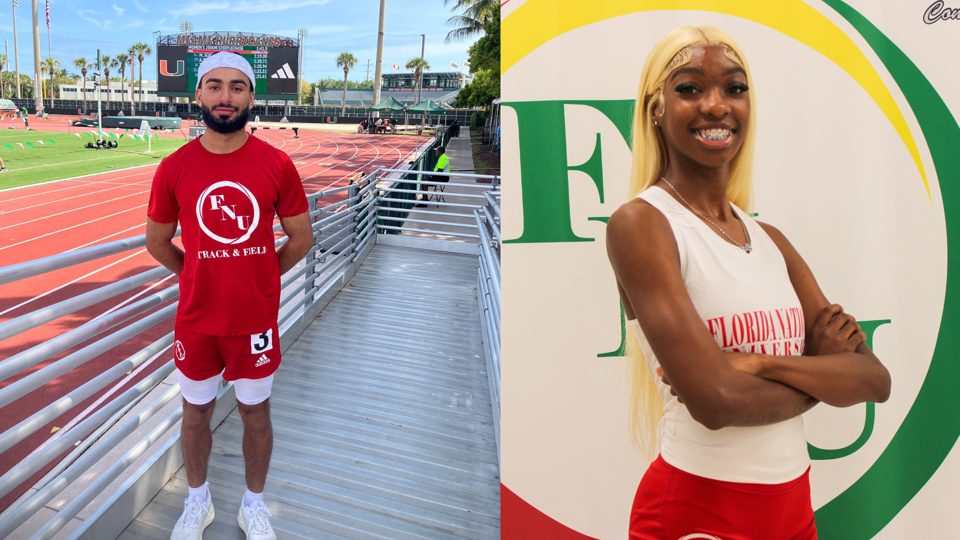 Mario Martinez and Khy Burdon CAC Athlete of the Week Graphic