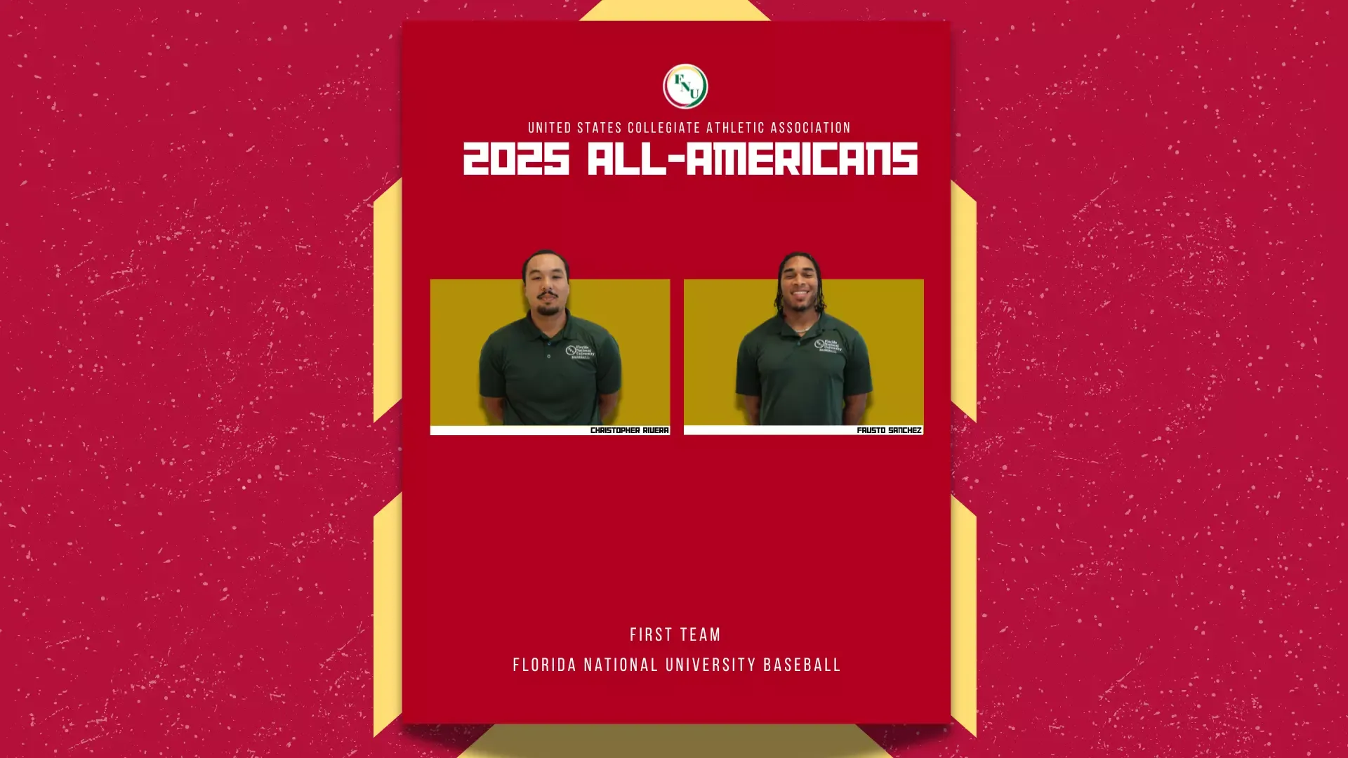 2025 USCAA Baseball All-Americans Graphic