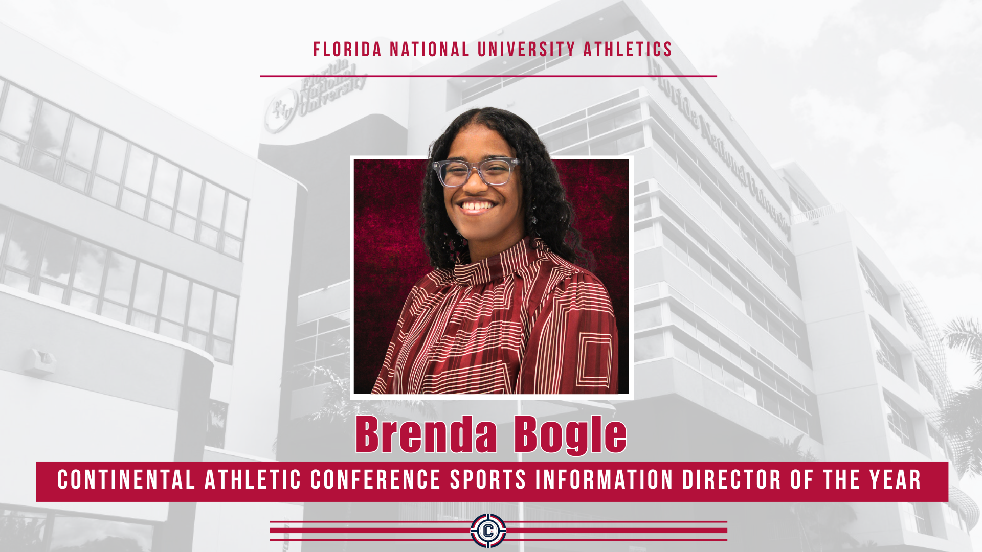 Brenda Bogle conference SID of the Year 2025