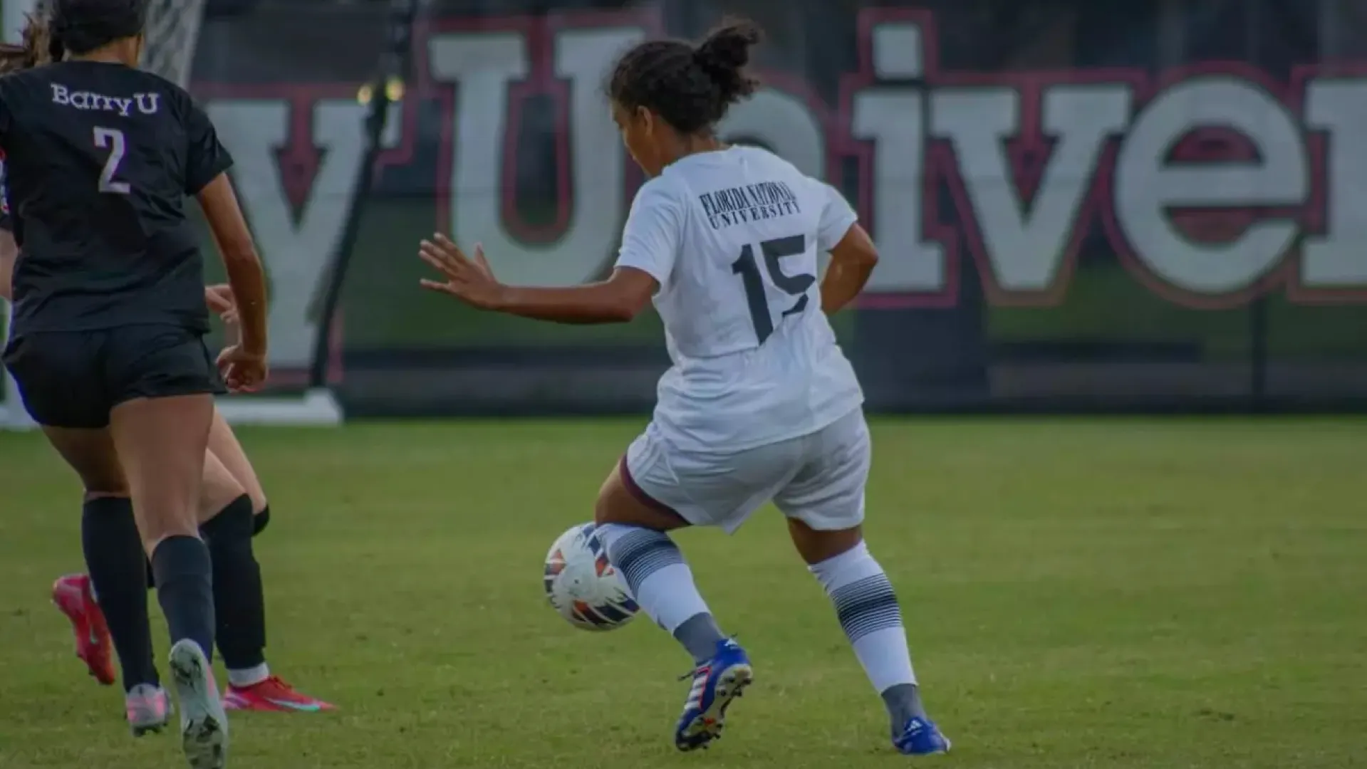 Latyfath Ubeda against Barry University 2025