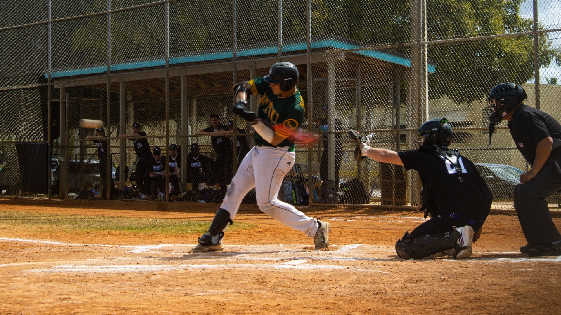 Alejandro De Armas batting versus Bryant Stratton College 2026
