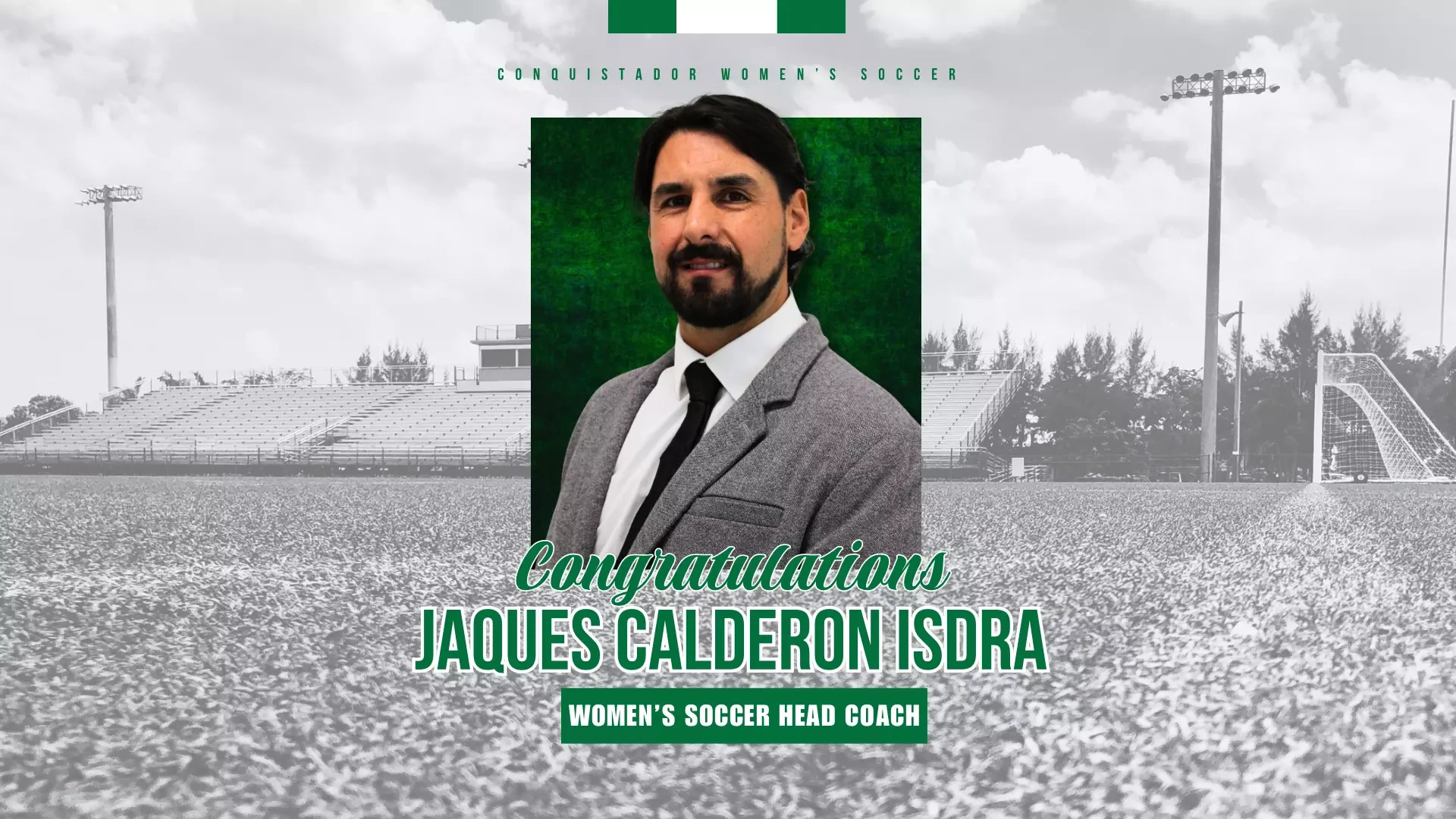Jaques Calderon Isdra hire graphic 2026