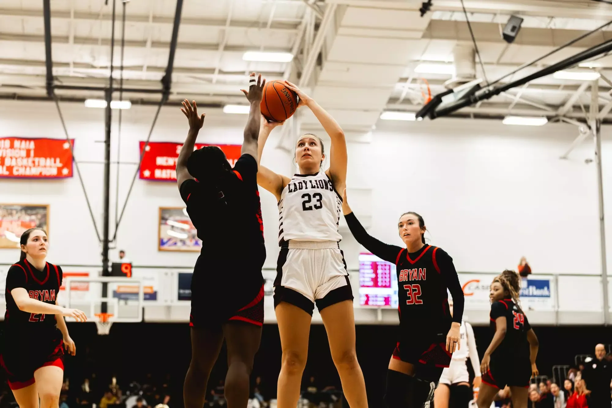 FHU Lady Lions basketball in action