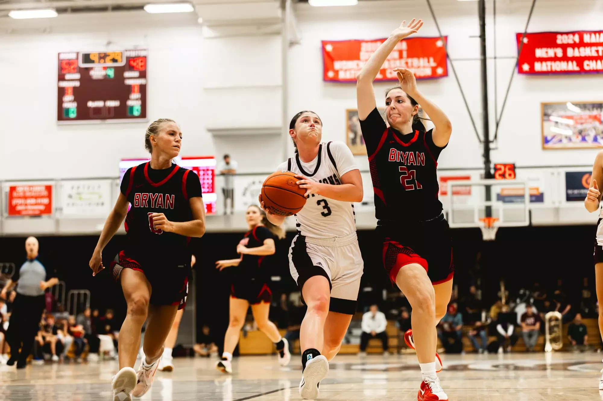 FHU Lady Lions basketball in action