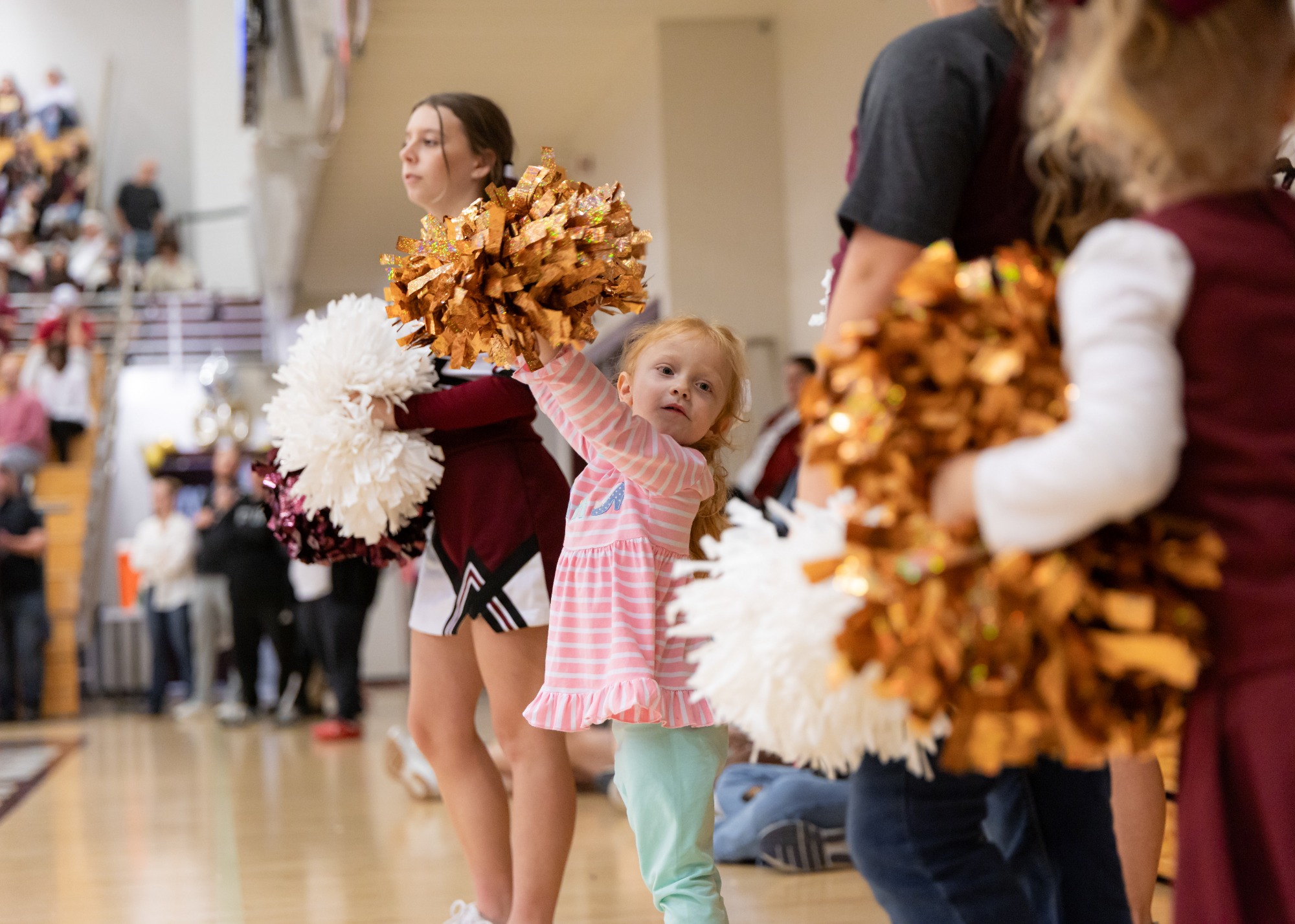 FHU men's basketball in action
