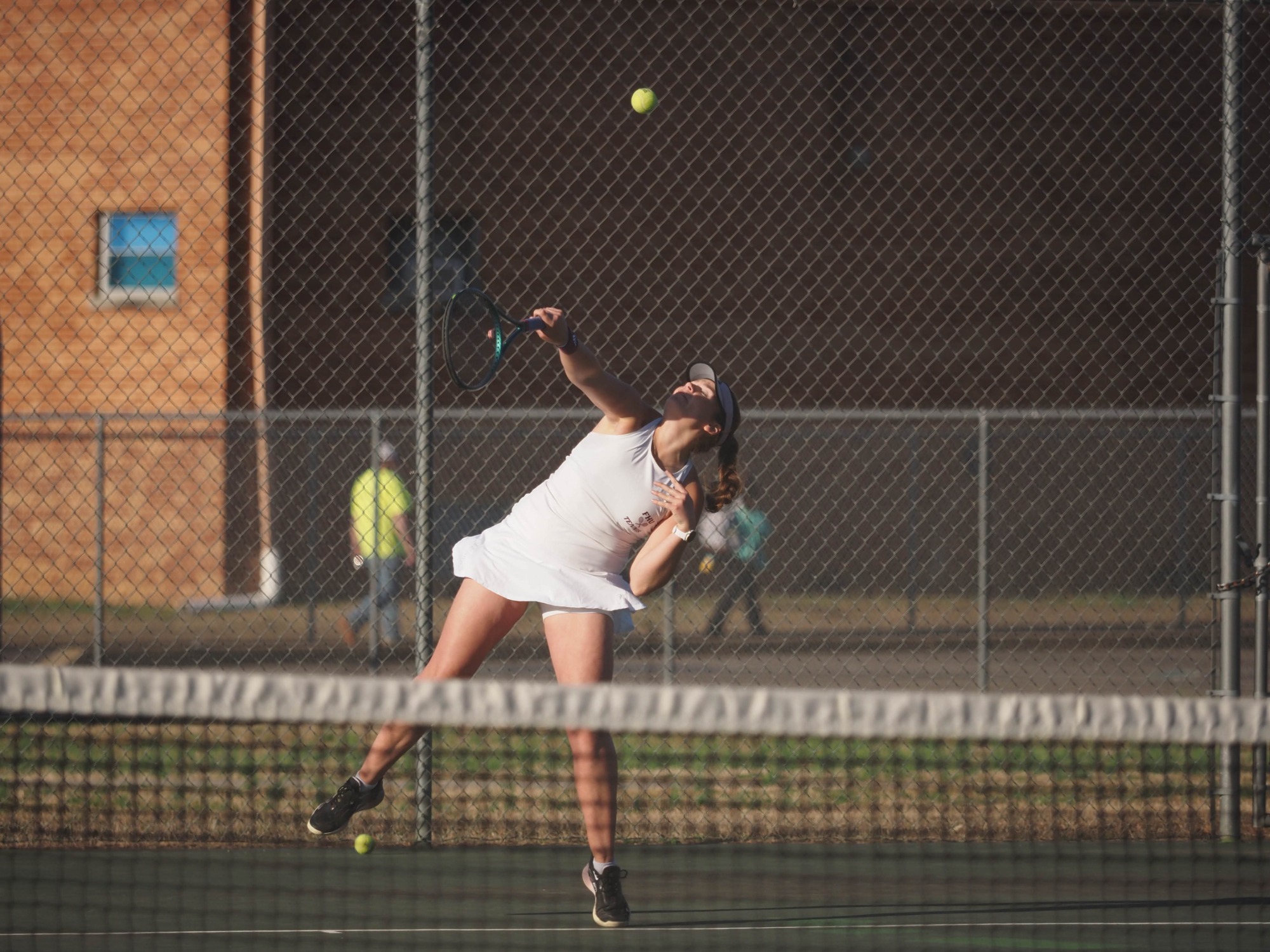 Lady Lion tennis in action
