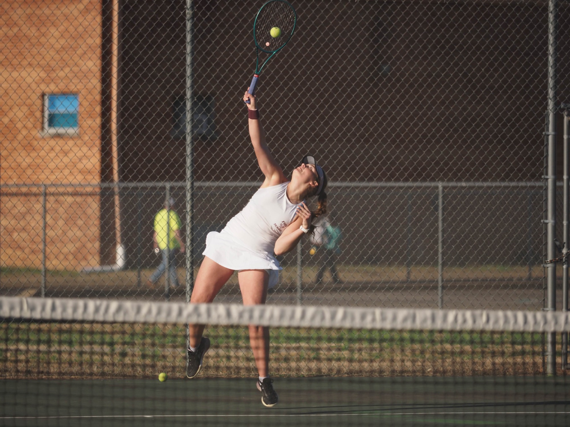 Lady Lion tennis in action