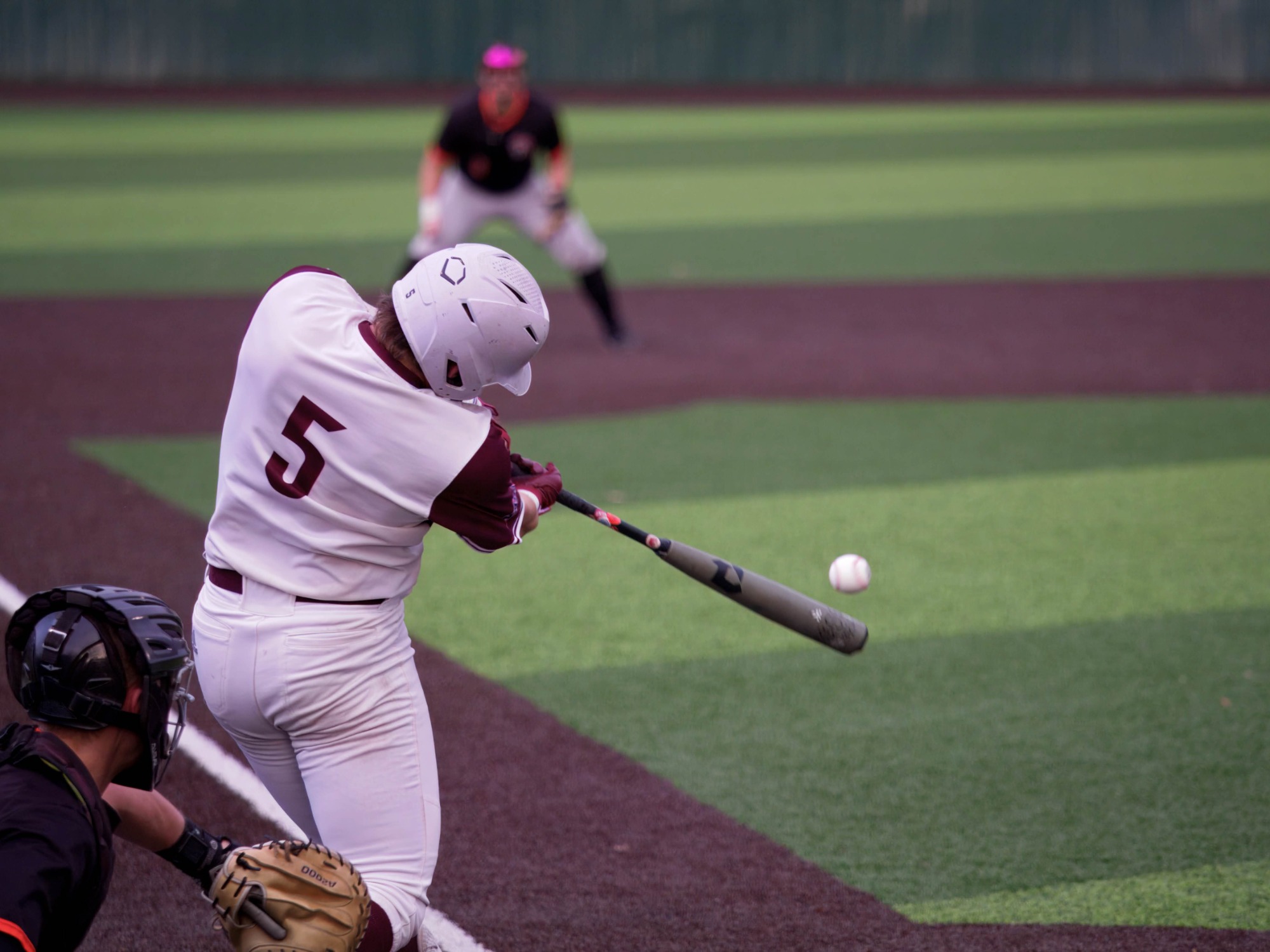 Lions baseball in action