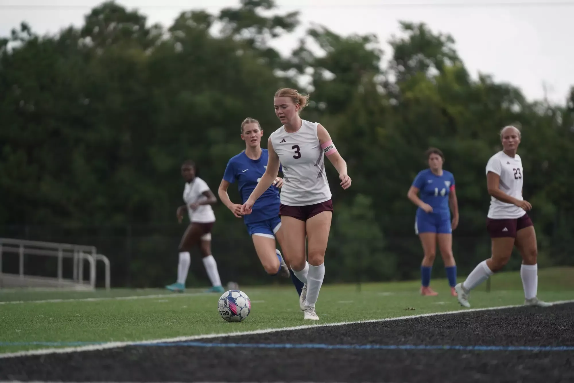 Lady Lion soccer at Faulkner