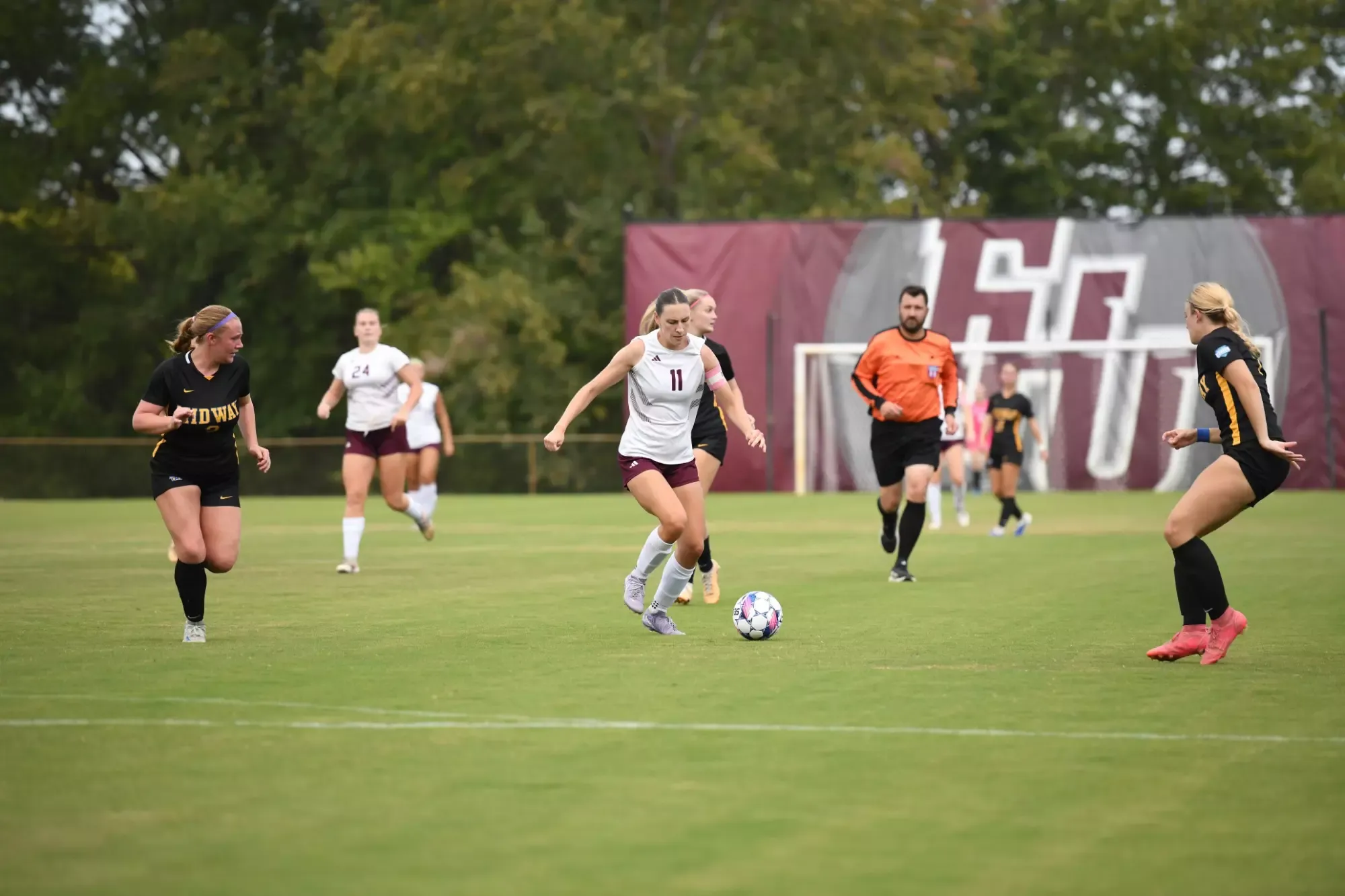 Lady Lion soccer in action