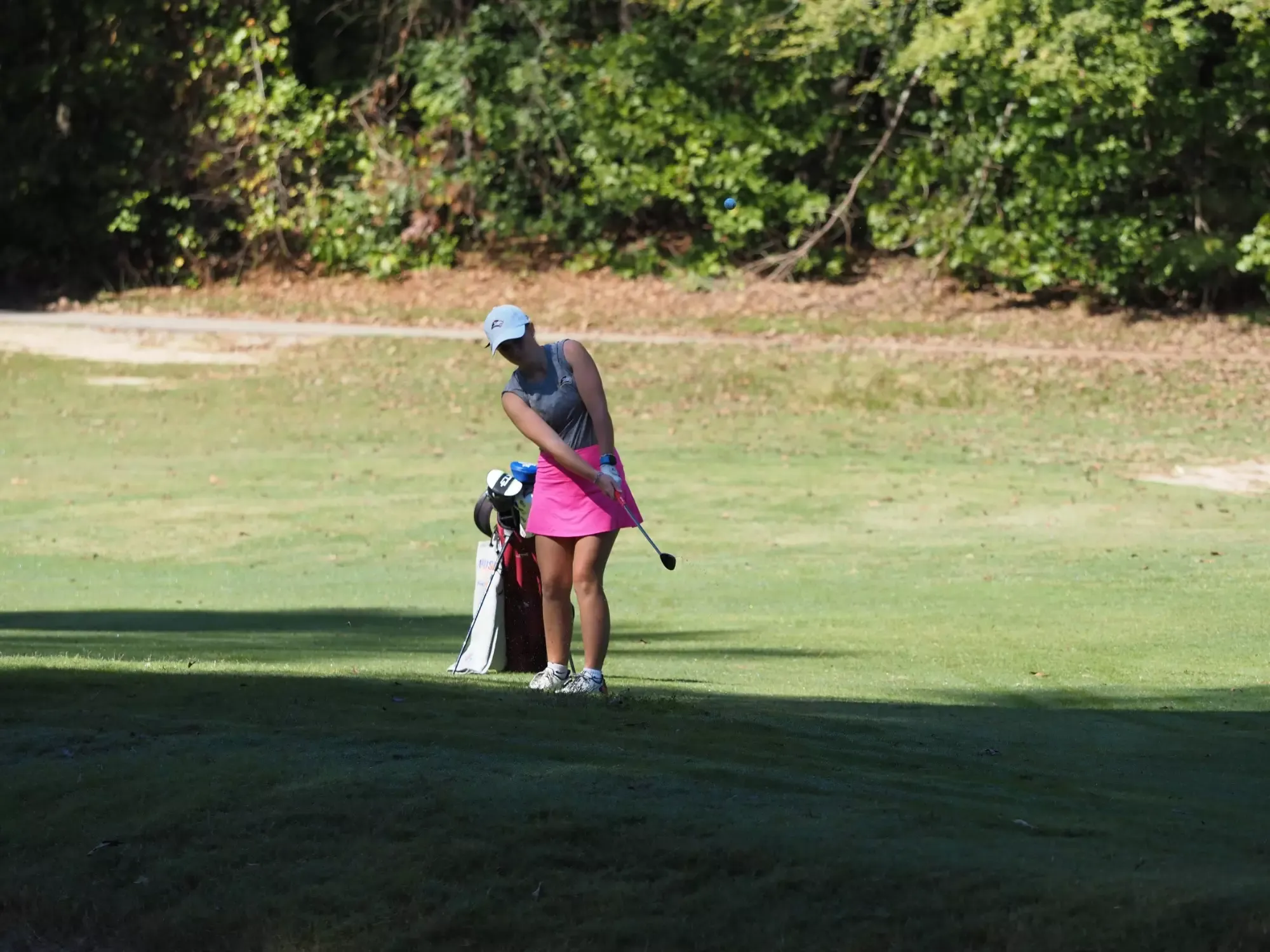 Lady Lion golf in action