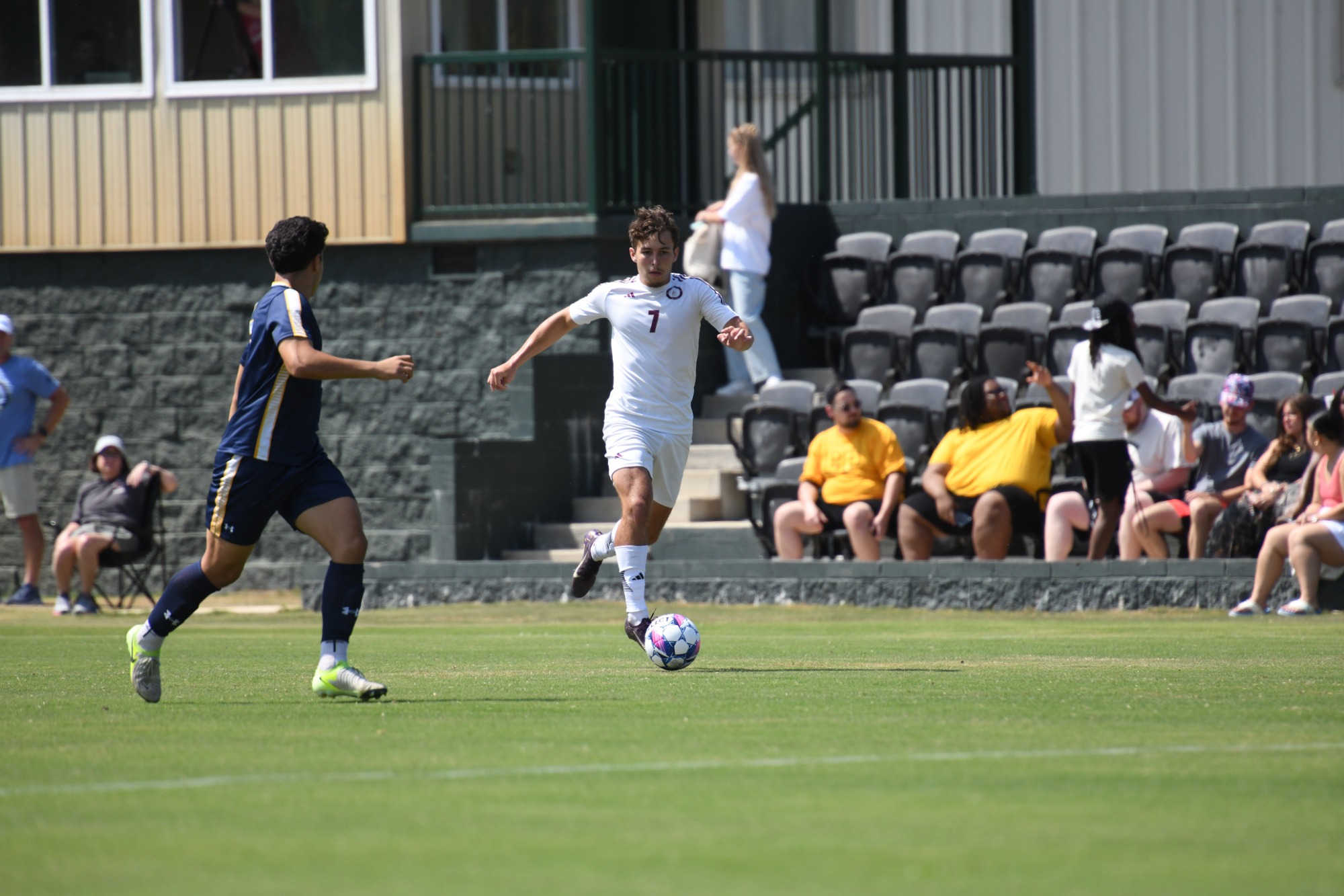 Lions soccer in action