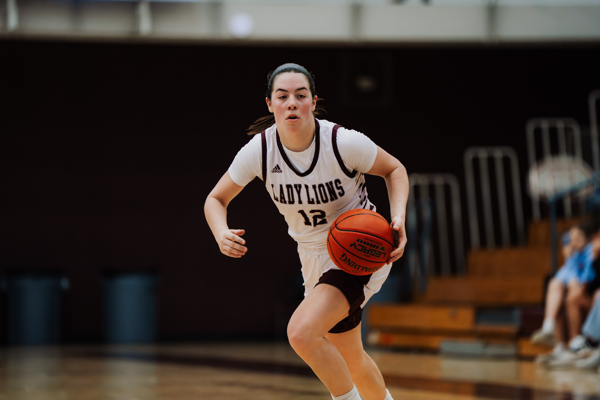 Lady Lion basketball in action