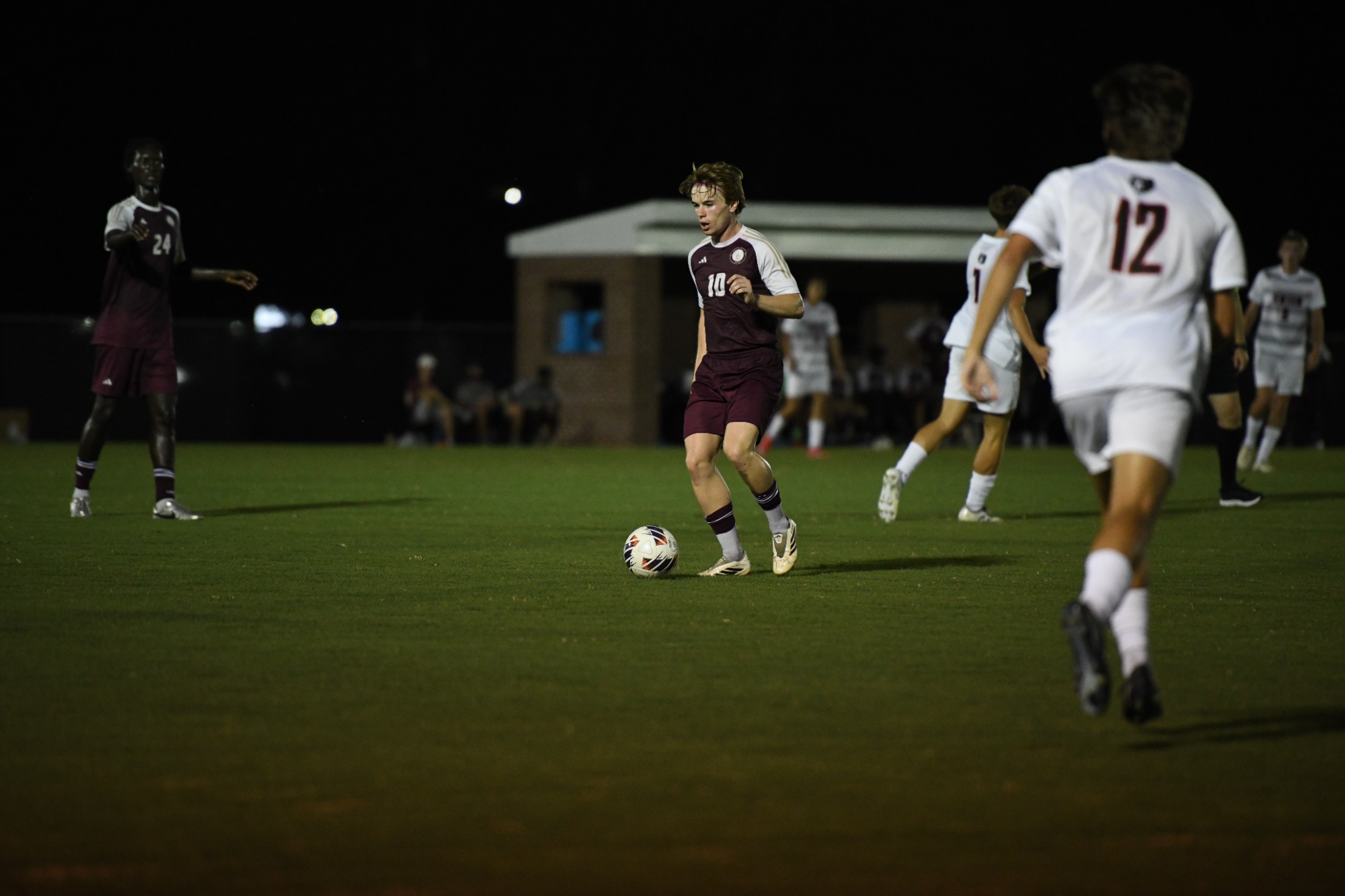 Lions soccer in action