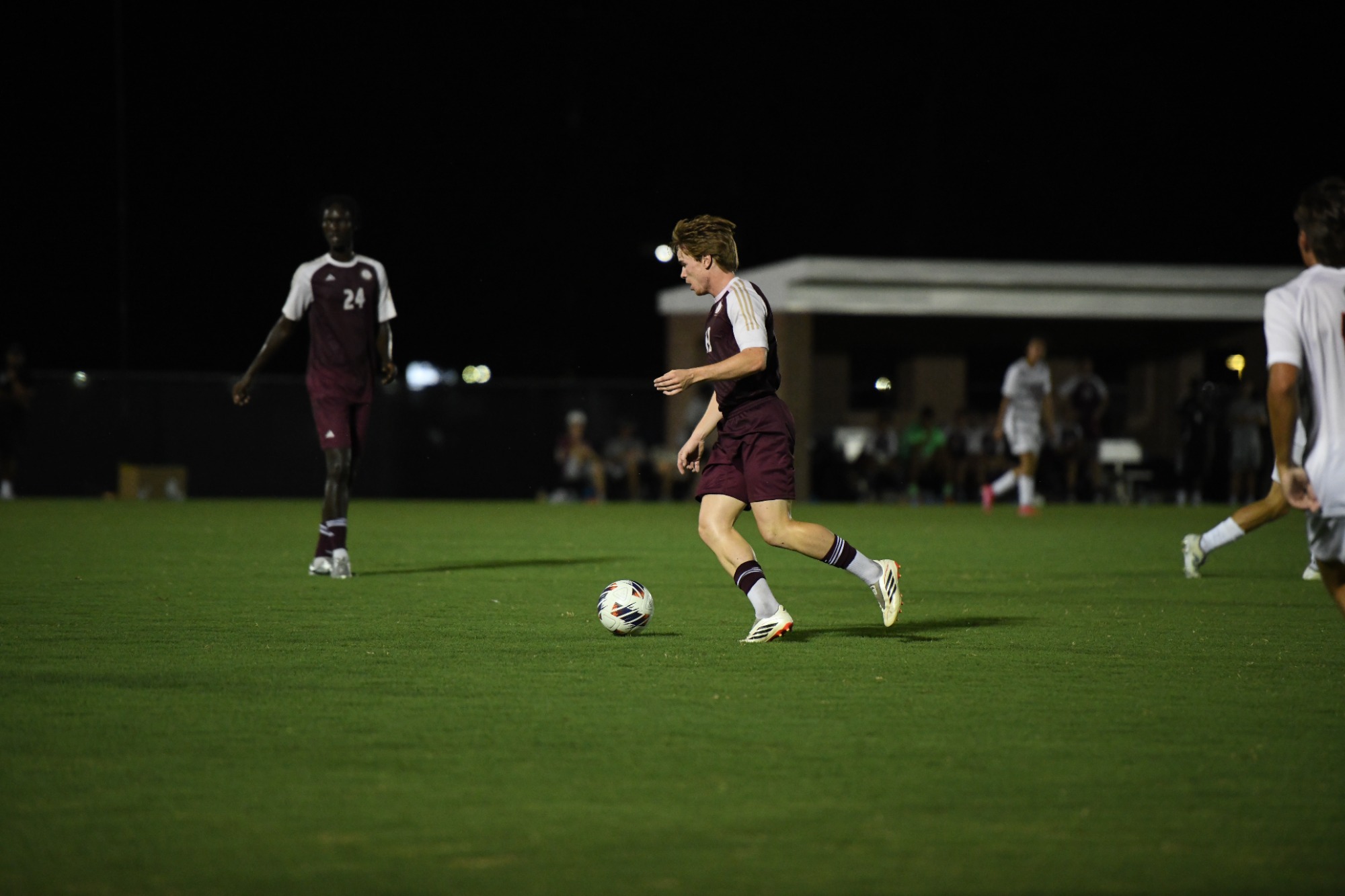 Lions soccer in action