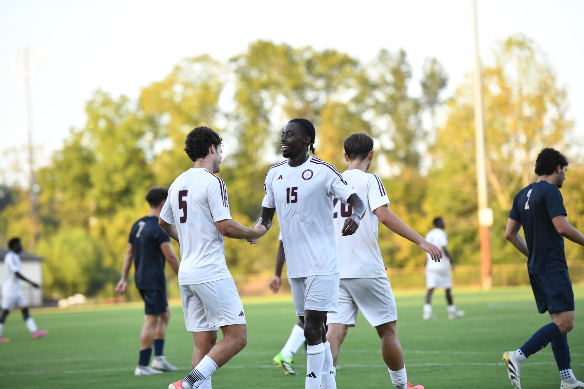 Lions soccer in action