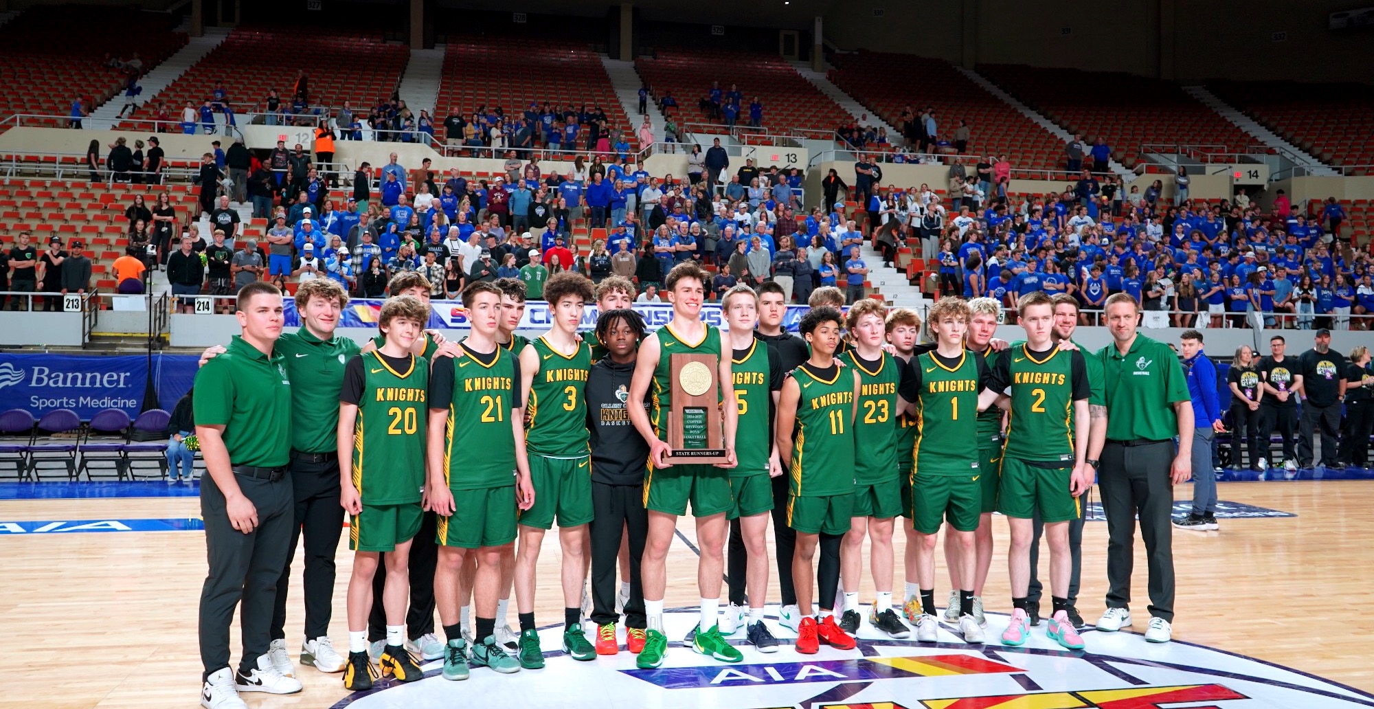 Boys basketball state runner up 2025