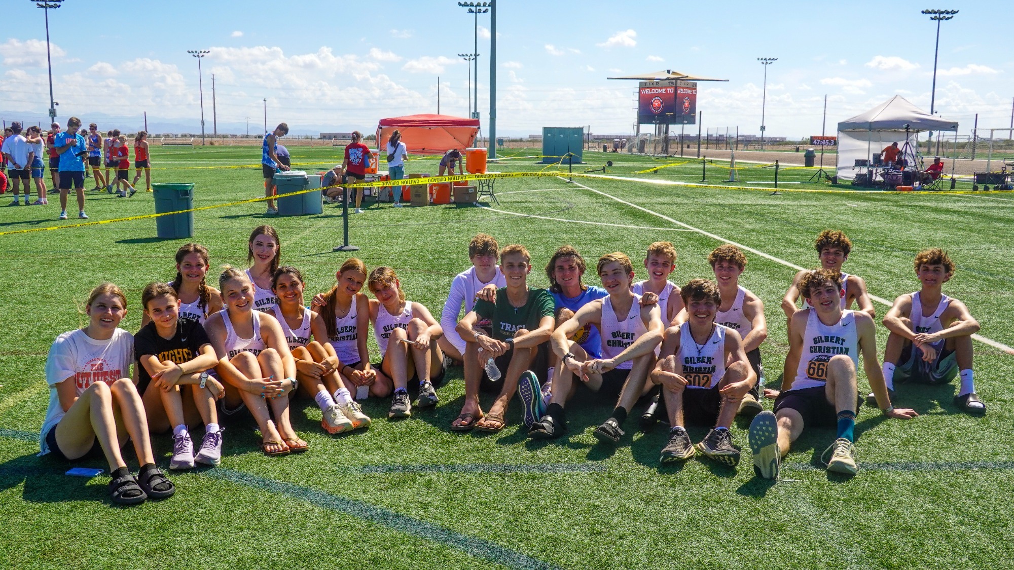 XC Team shot western eq