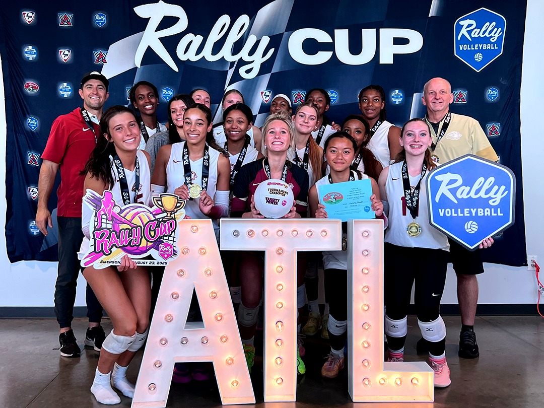 Volleyball Rally Cup Team Photo