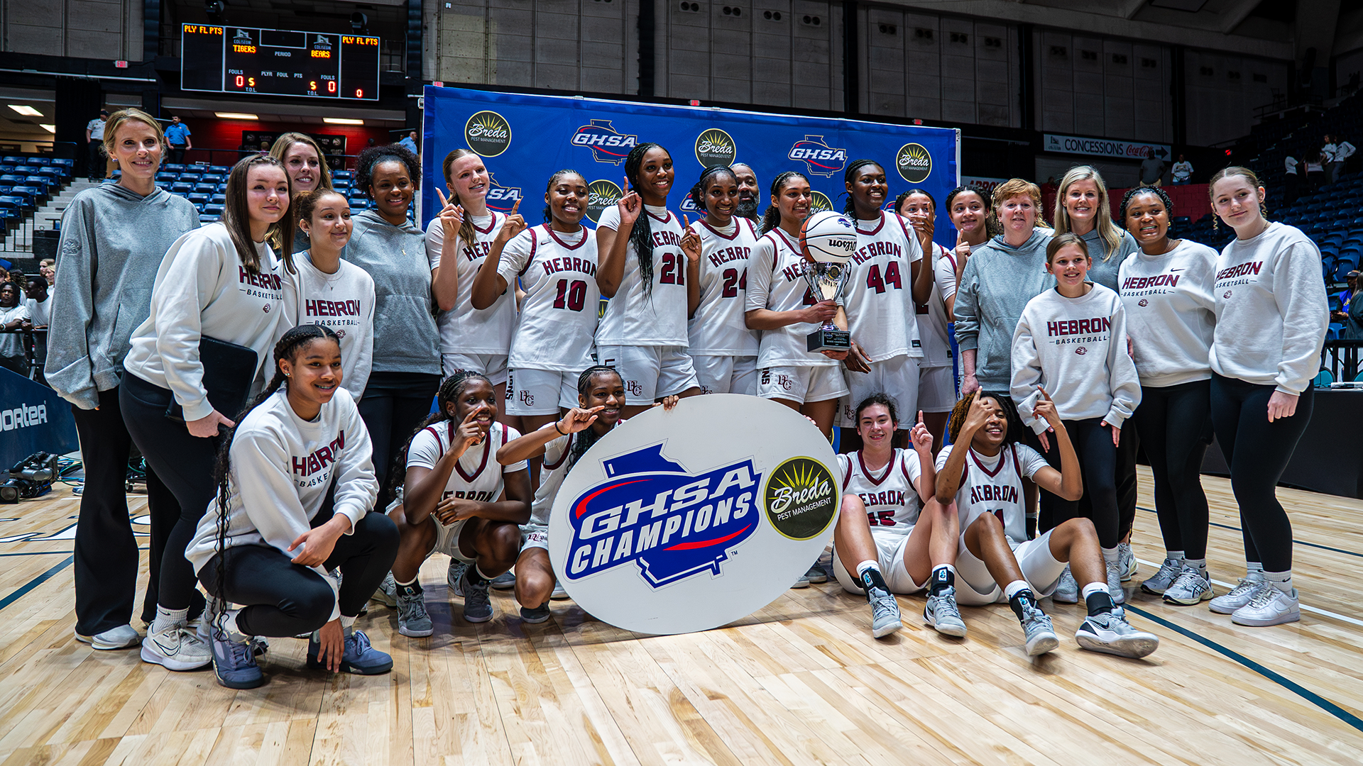 Girls Basketball State Championship Celebration