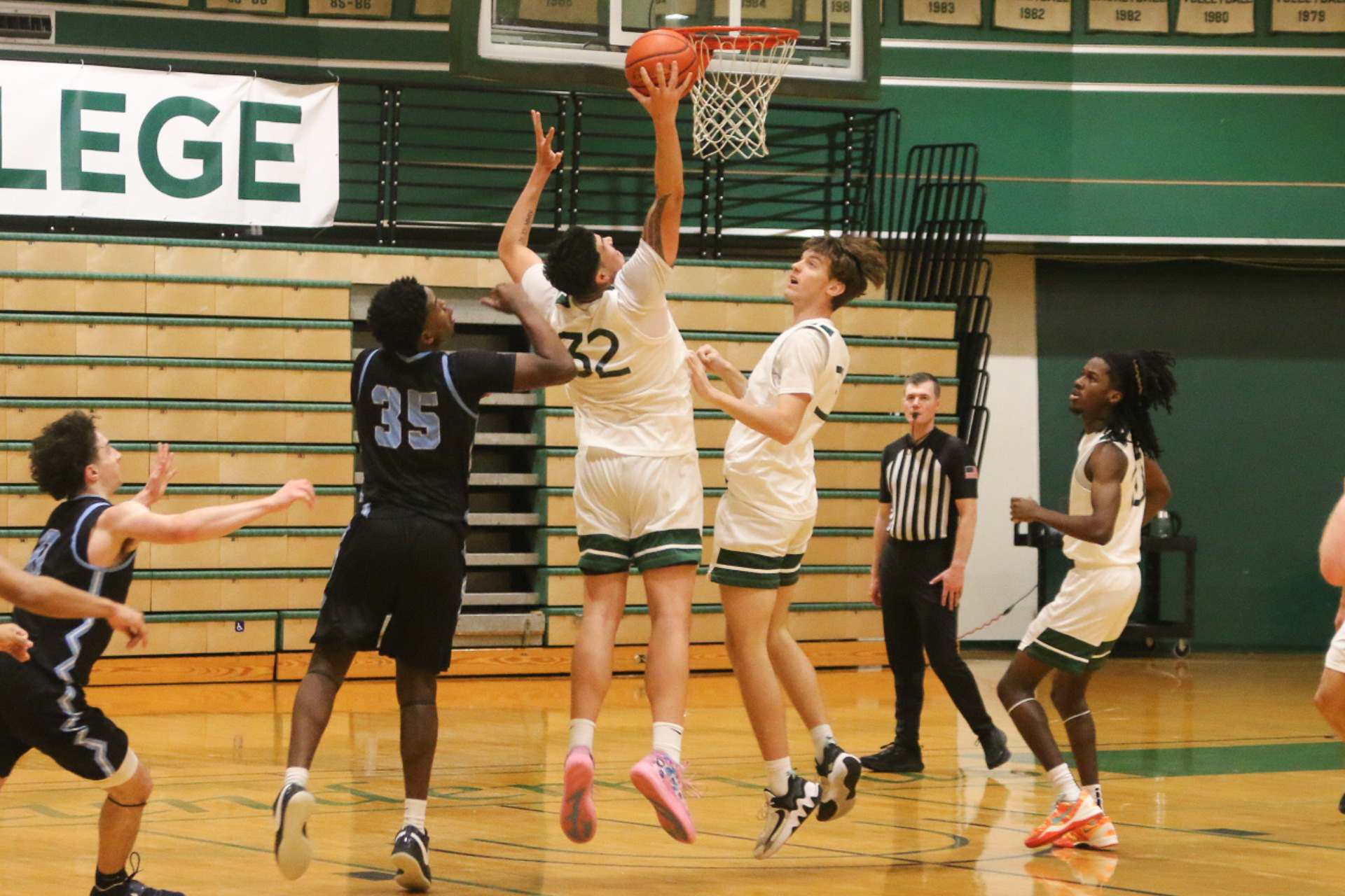 Ian Prictor leads Highline in rebounding and is 3rd in scoring