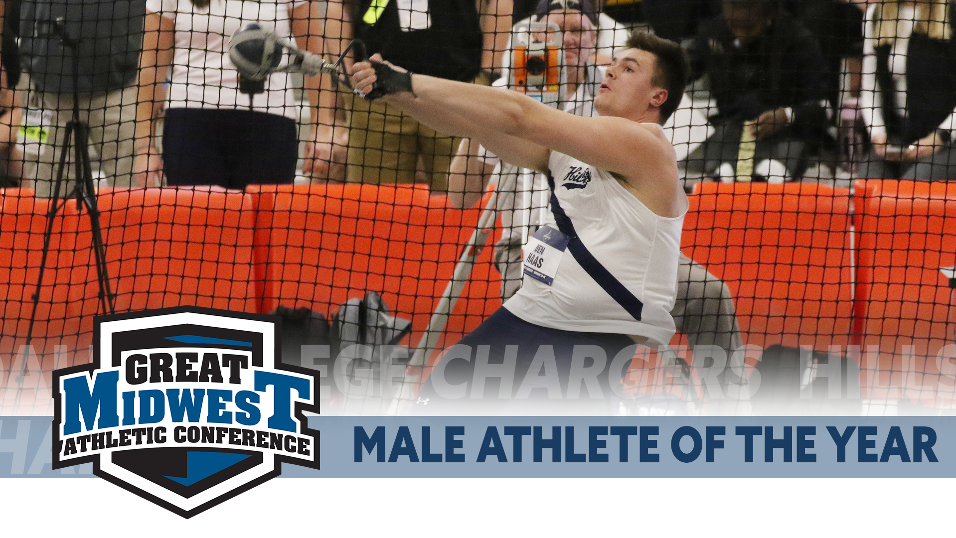 Ben Haas 2024-25 G-MAC Male Athlete of the Year