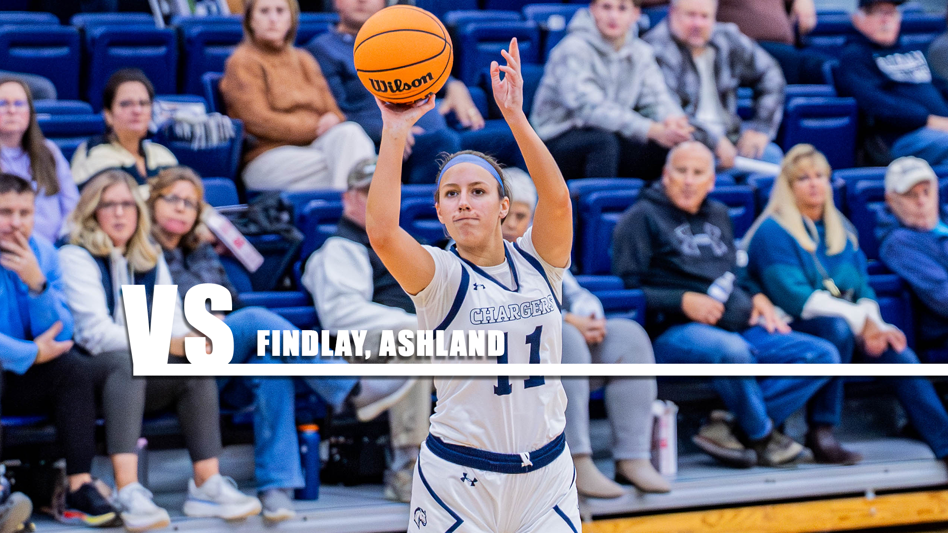 Hillsdale's Sydney Pnacek shoots a 3-pointer during a Jan. 15, 2026 contest against Cedarville.
