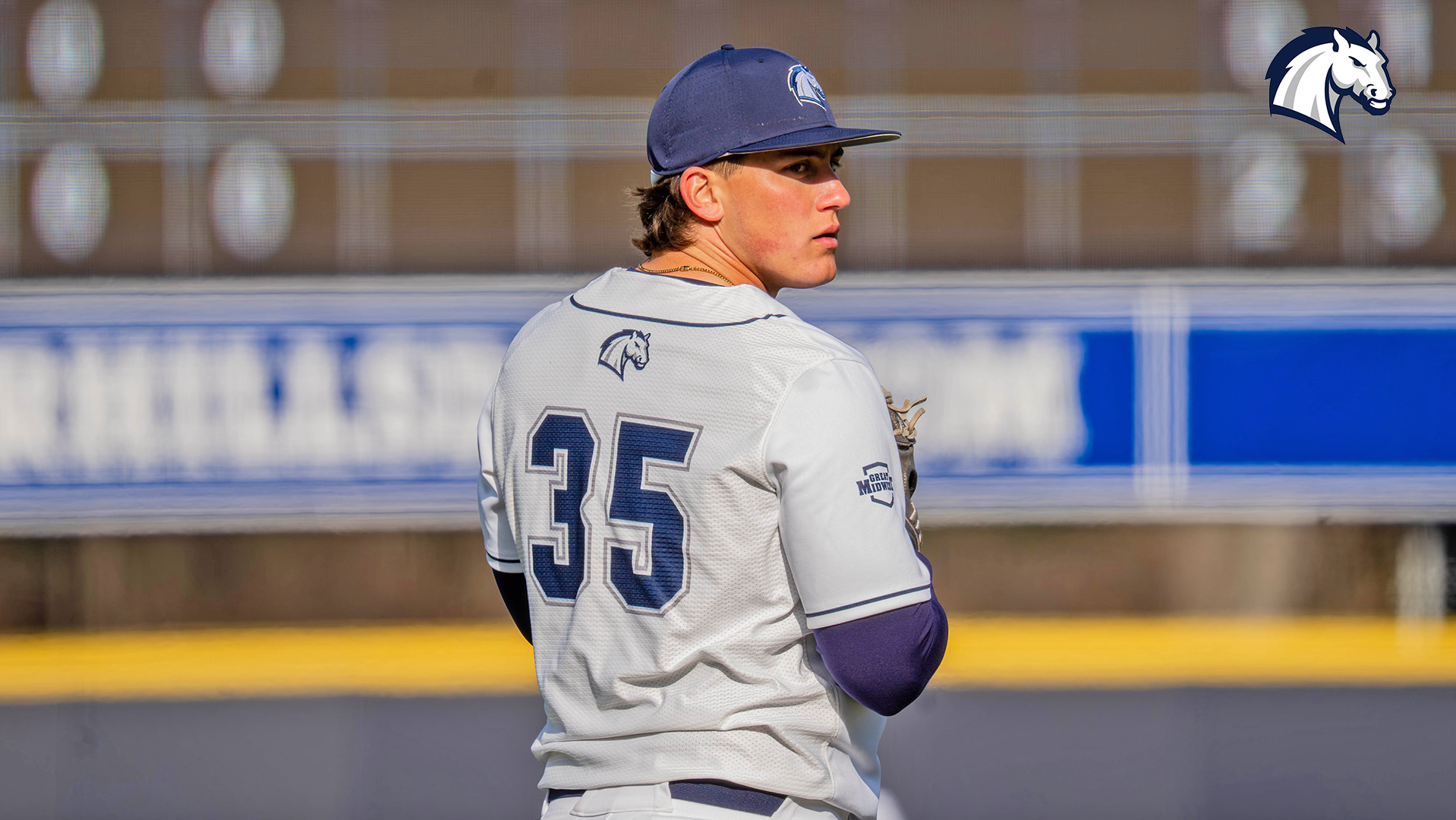 Brenden Smith prepares to deliver a pitch during a start against ODU on Friday, March 27, 2026.