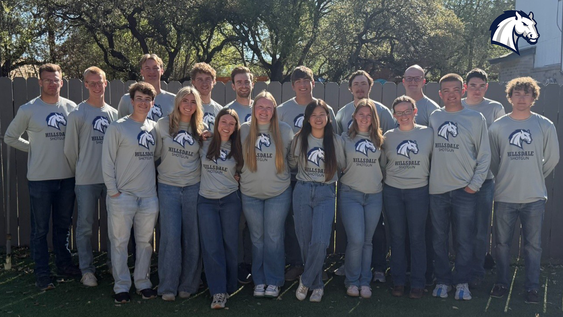 Team Photo of the 2025-26 Hillsdale College shotgun team