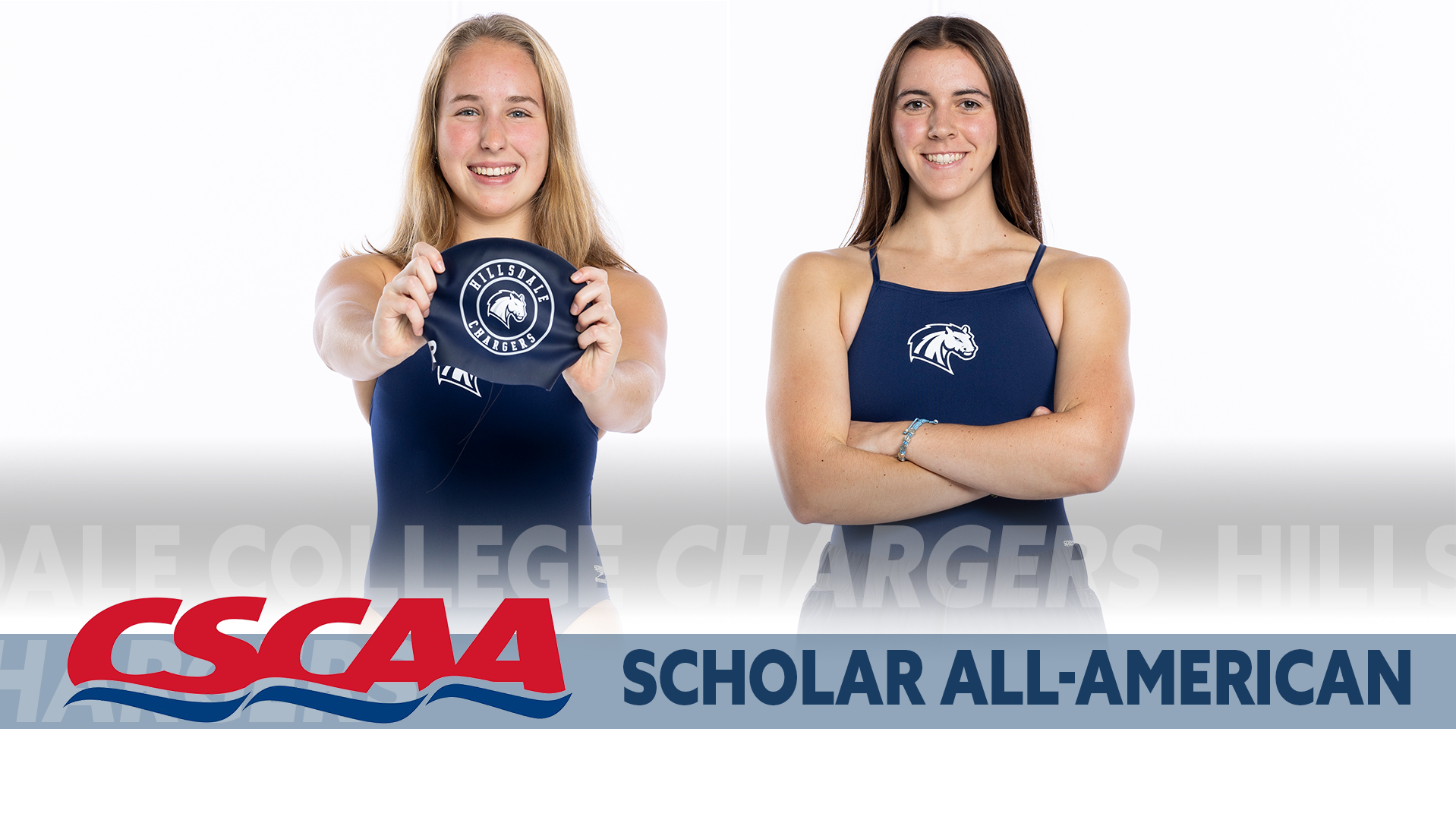 2026 CSCAA Scholar All-Americans -- Avery May and Ella Schafer