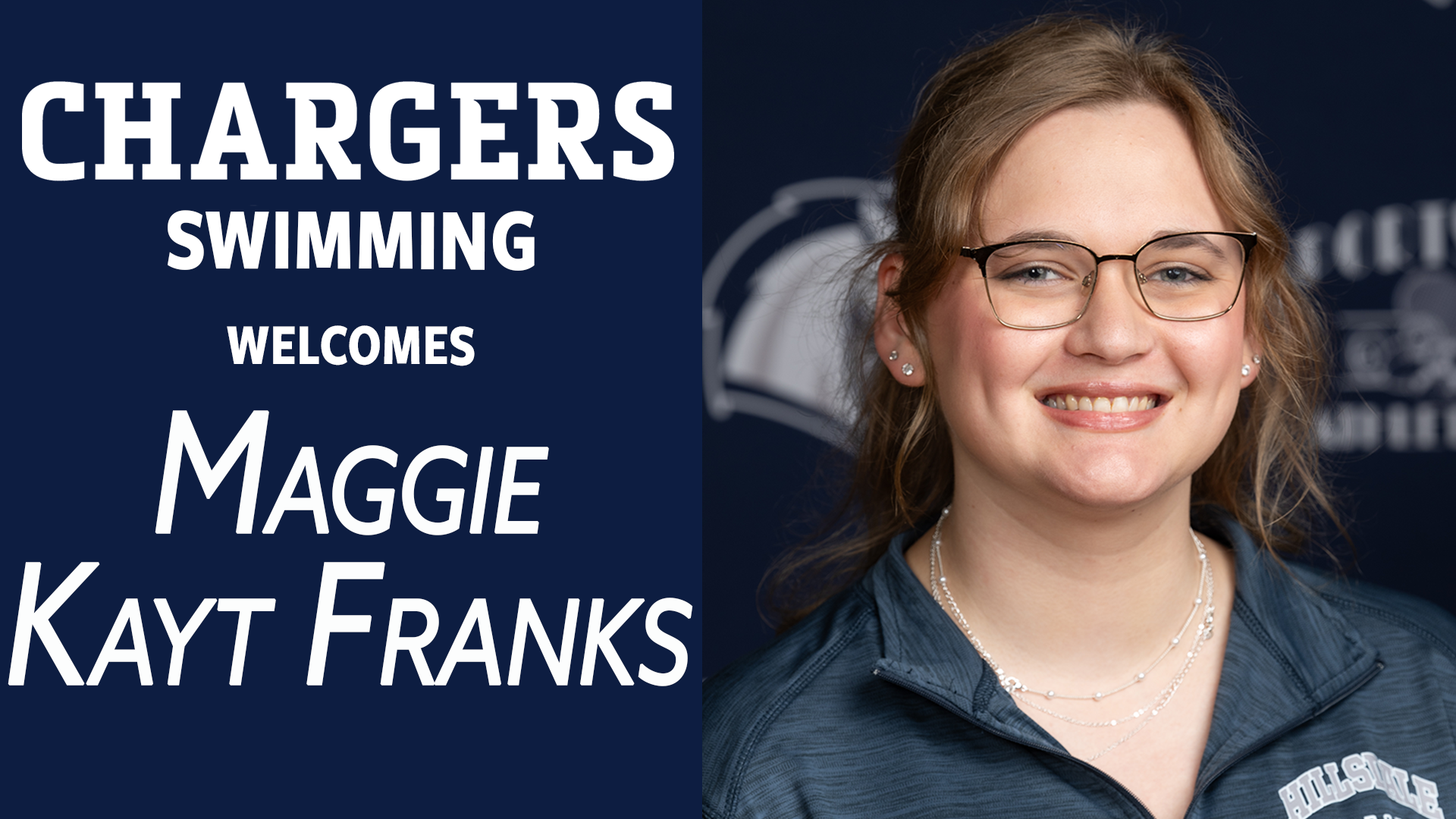 Chargers Swimming welcomes Maggie Kayt Franks as new assistant coach.