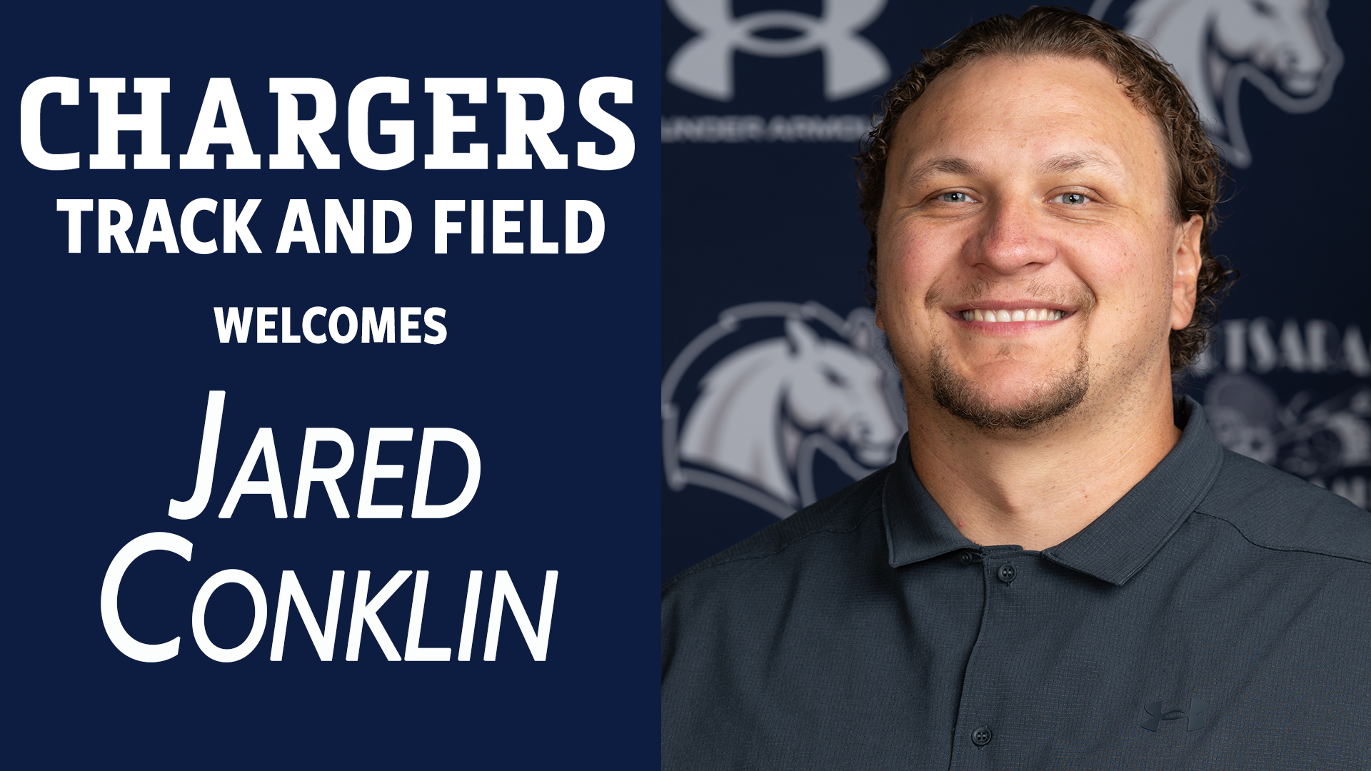 Chargers hire Jared Conklin as assistant Track and Field coach.