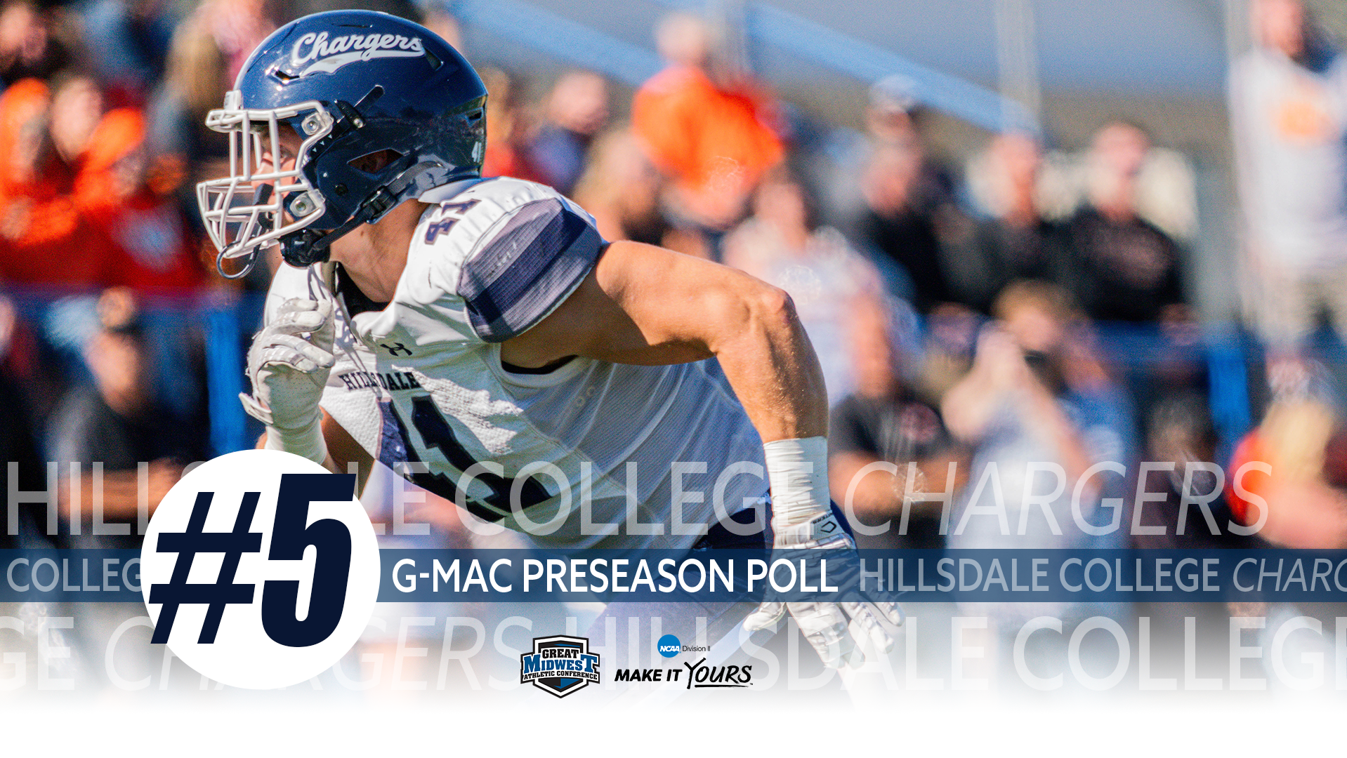 Hillsdale College Football team picked to finish fifth in 2026 G-MAC Preseason Coaches Poll