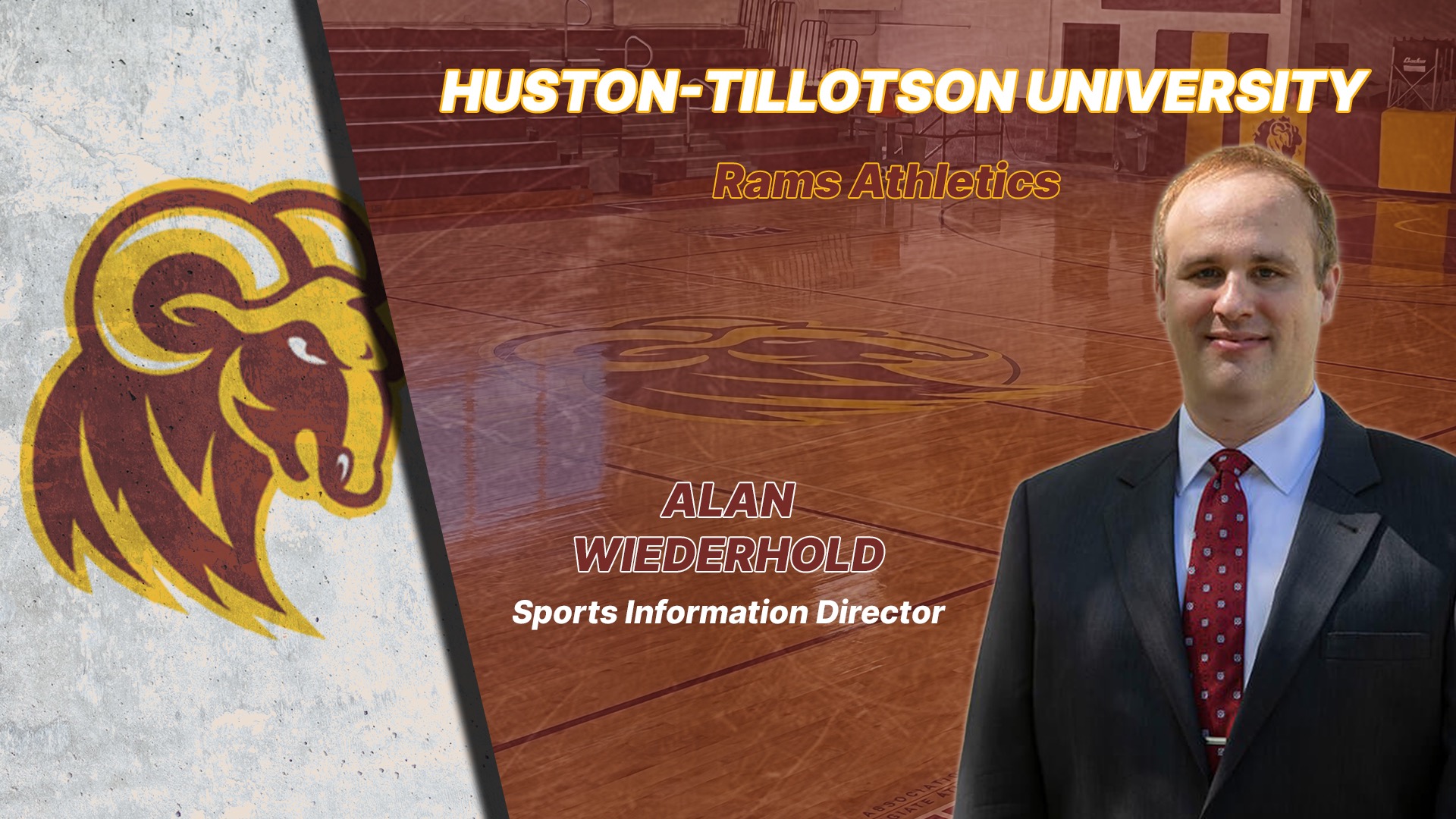 Alan Wiederhold was named HT's sports information director